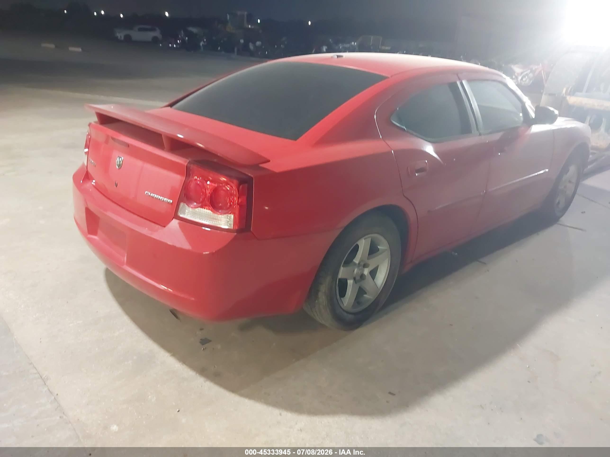 2010 Dodge Charger Sxt Красный vin: 2B3CA3CV7AH235304