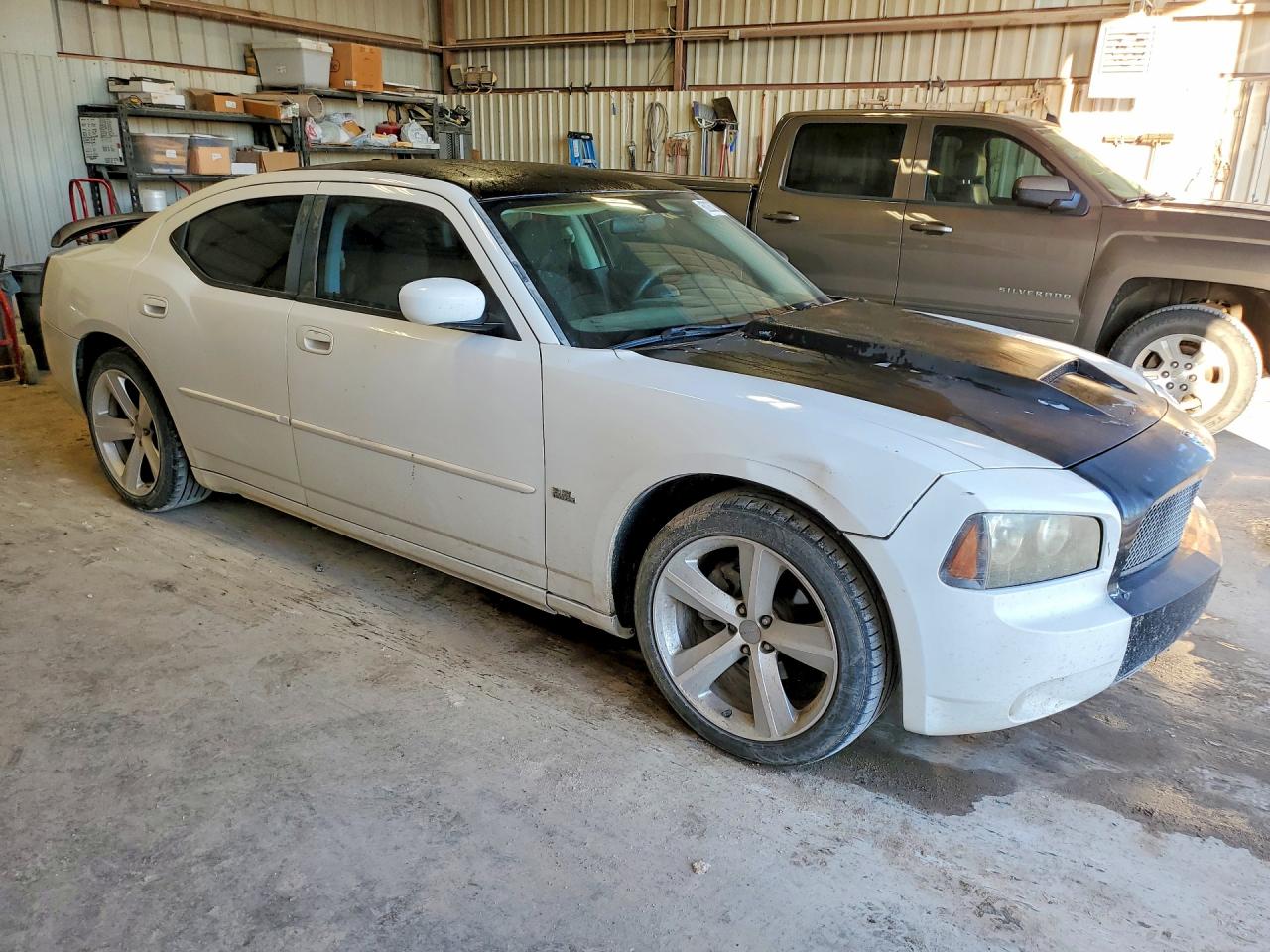 2010 Dodge Charger Sxt White vin: 2B3CA3CV7AH257352