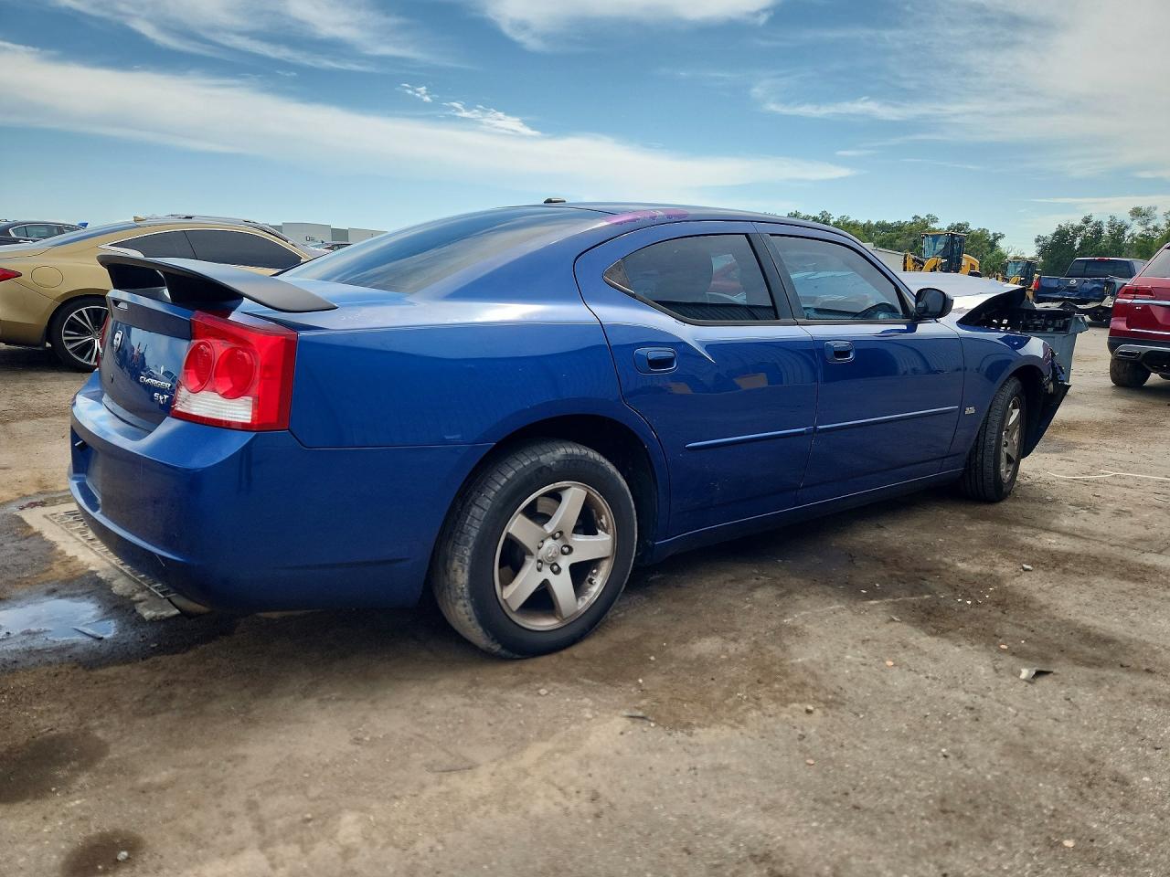 2010 Dodge Charger Sxt Blue vin: 2B3CA3CV7AH309322