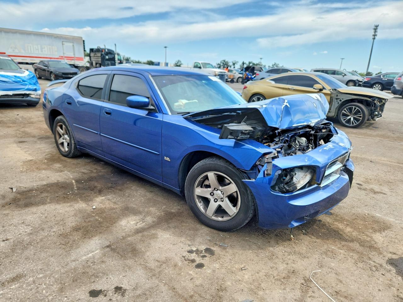2010 Dodge Charger Sxt Blue vin: 2B3CA3CV7AH309322
