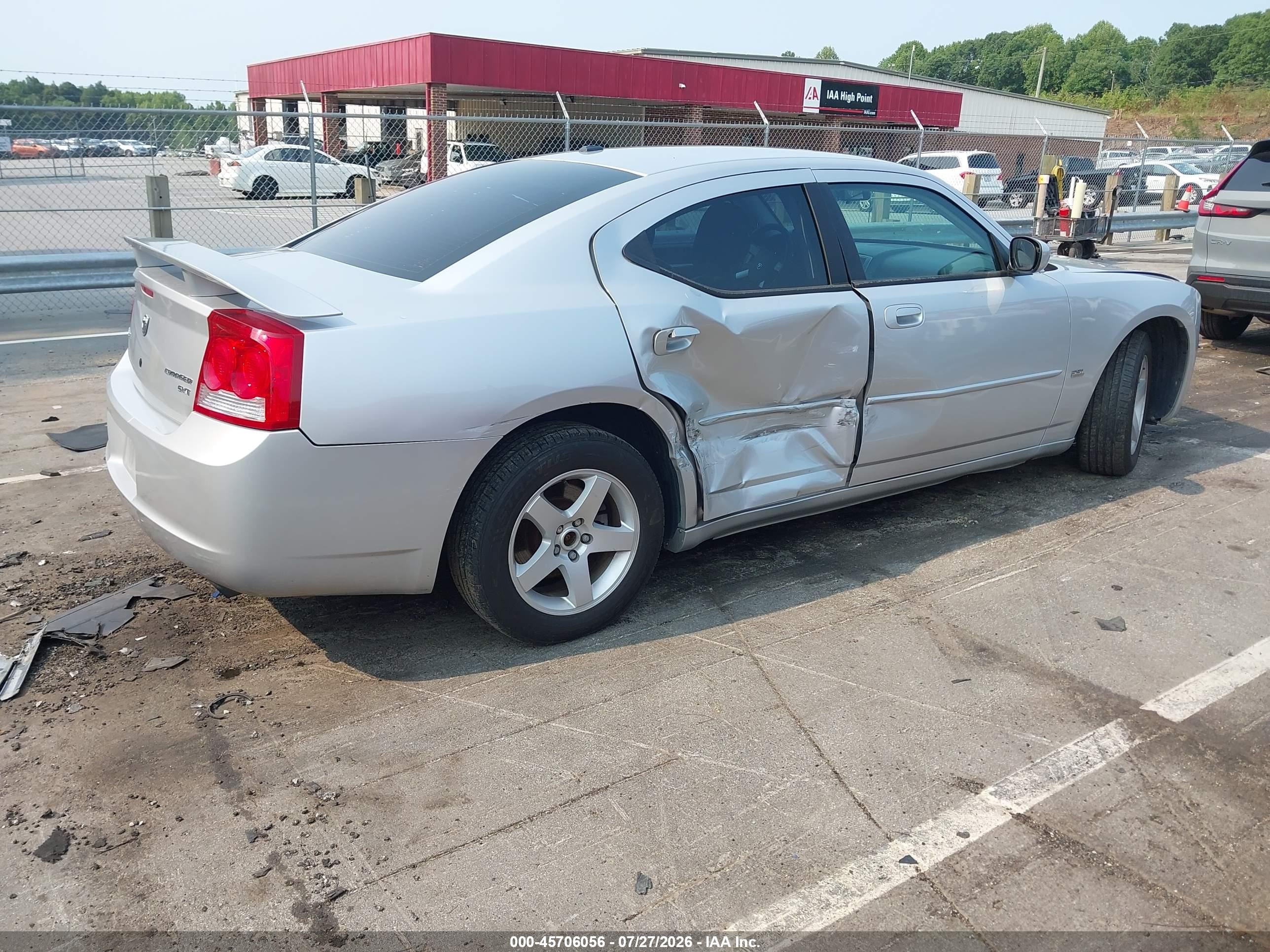 2010 Dodge Charger Sxt Silver vin: 2B3CA3CV7AH311703