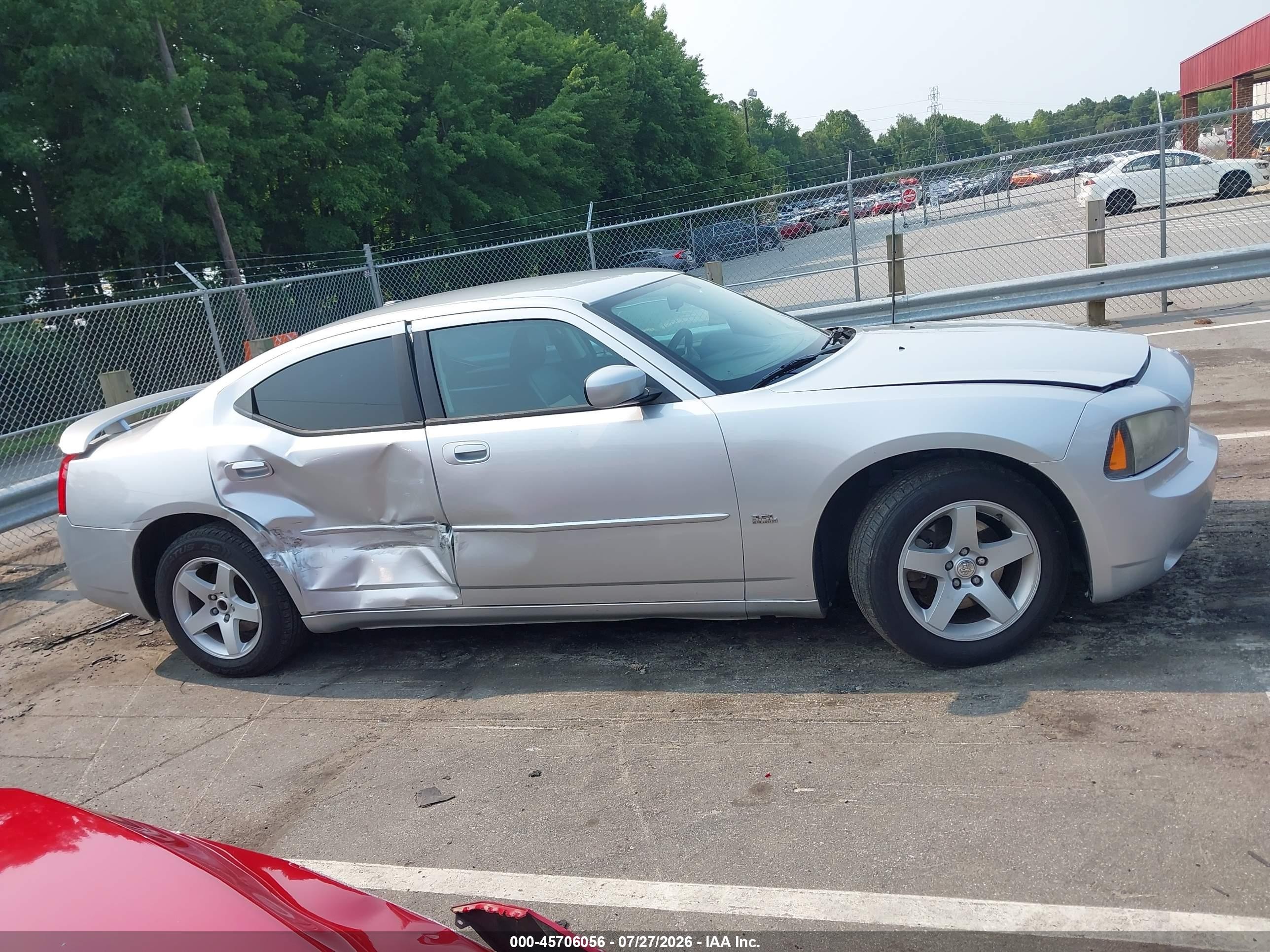 2010 Dodge Charger Sxt Silver vin: 2B3CA3CV7AH311703