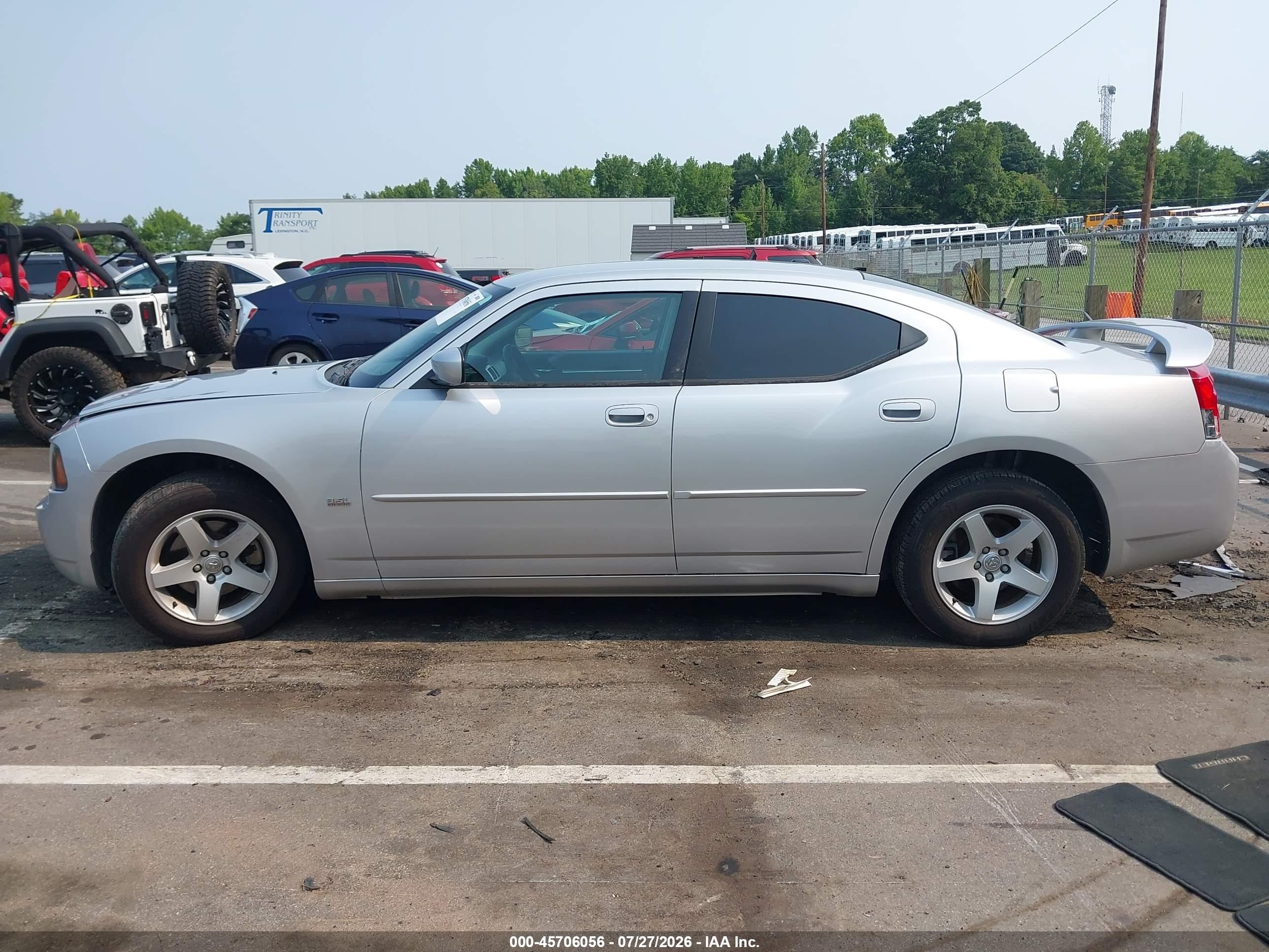 2010 Dodge Charger Sxt Silver vin: 2B3CA3CV7AH311703
