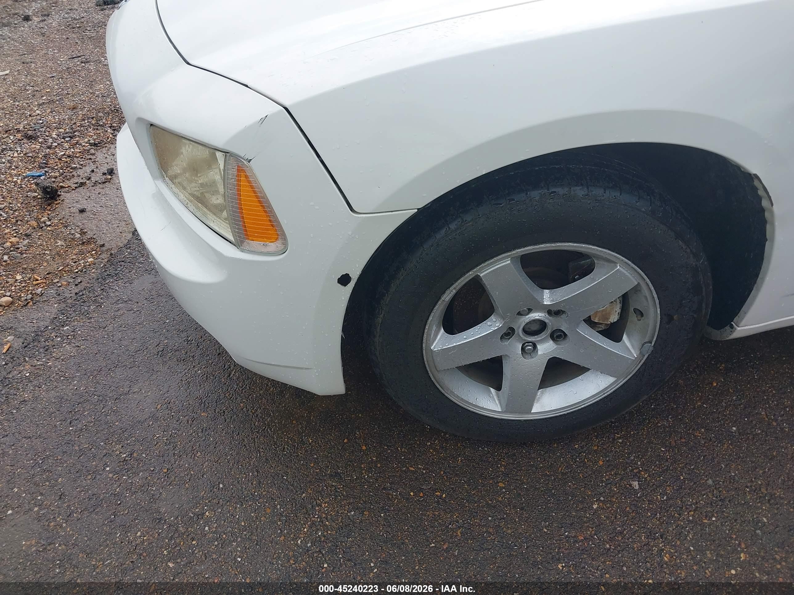 2010 Dodge Charger Sxt White vin: 2B3CA3CV8AH123997