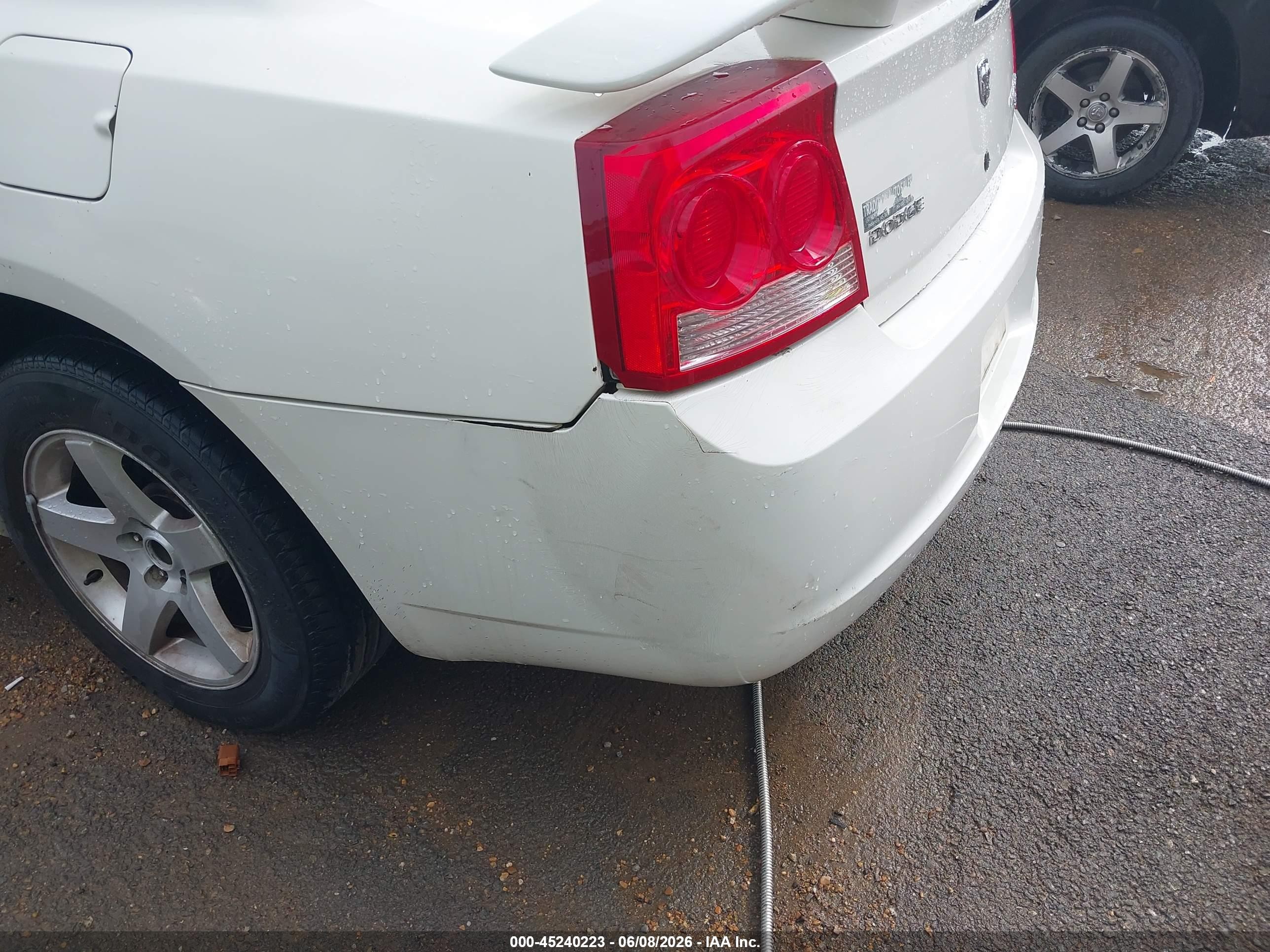 2010 Dodge Charger Sxt White vin: 2B3CA3CV8AH123997