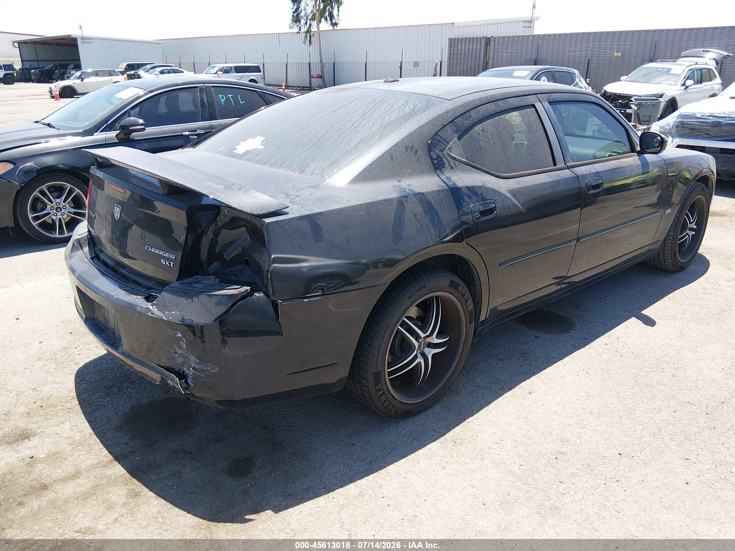 2010 Dodge Charger Sxt Черный vin: 2B3CA3CV8AH188266