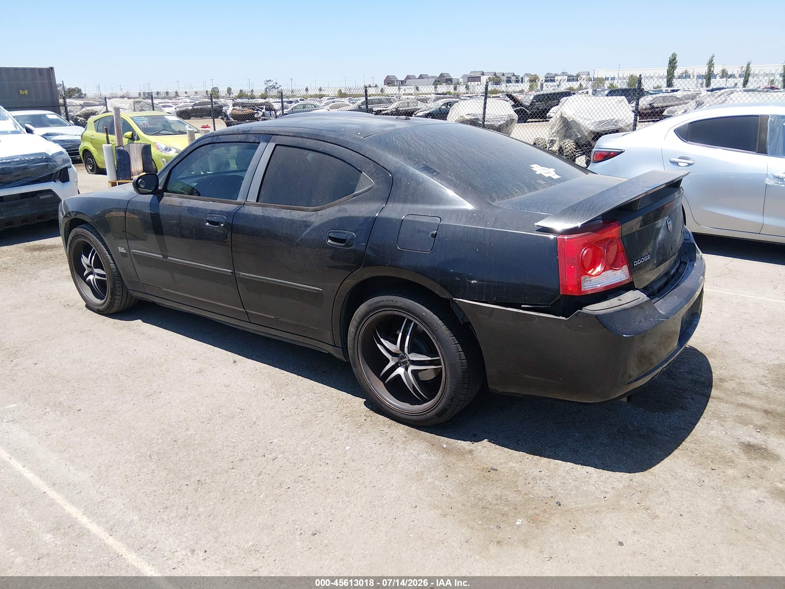 2010 Dodge Charger Sxt Черный vin: 2B3CA3CV8AH188266