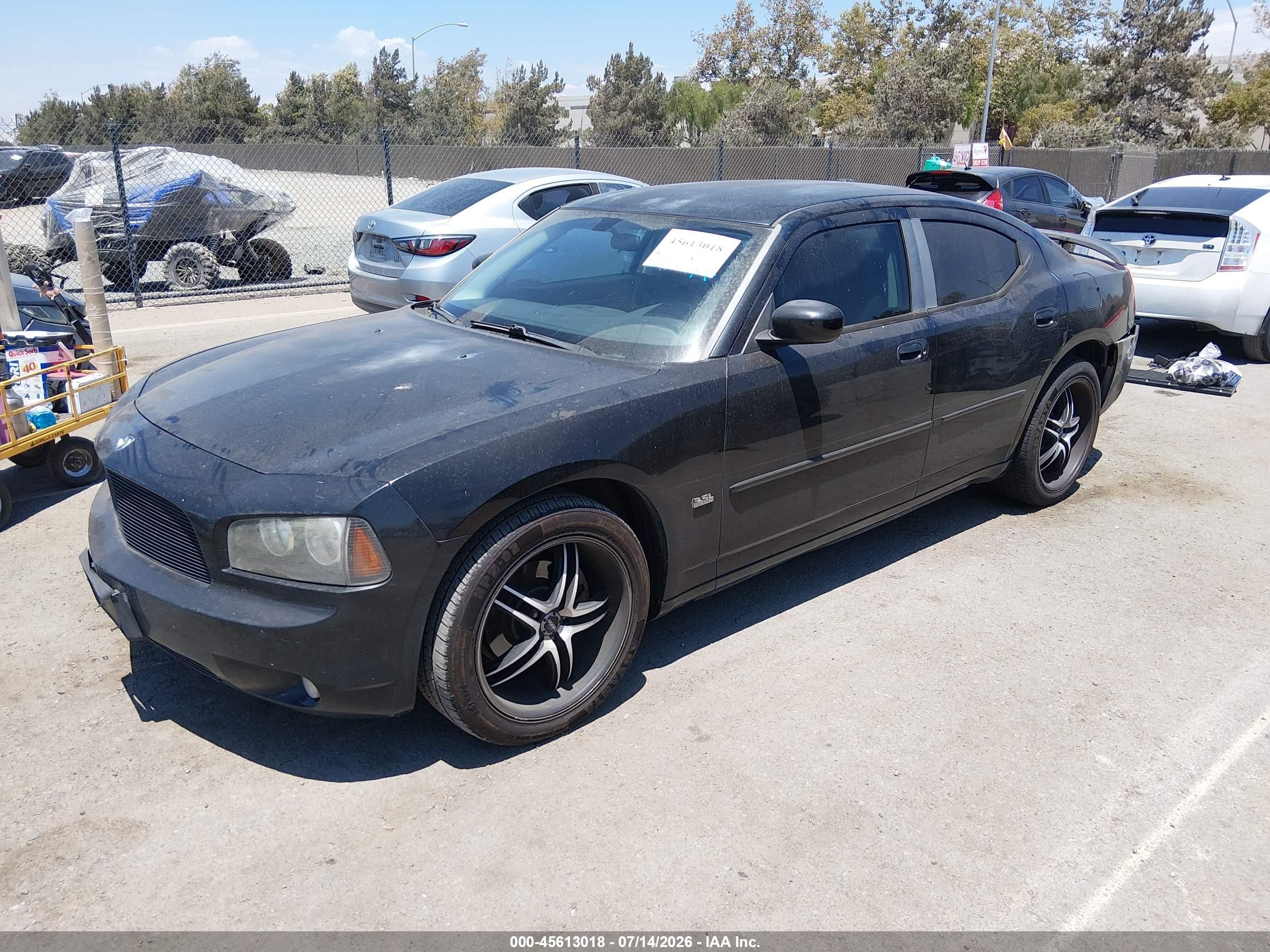 2010 Dodge Charger Sxt Черный vin: 2B3CA3CV8AH188266