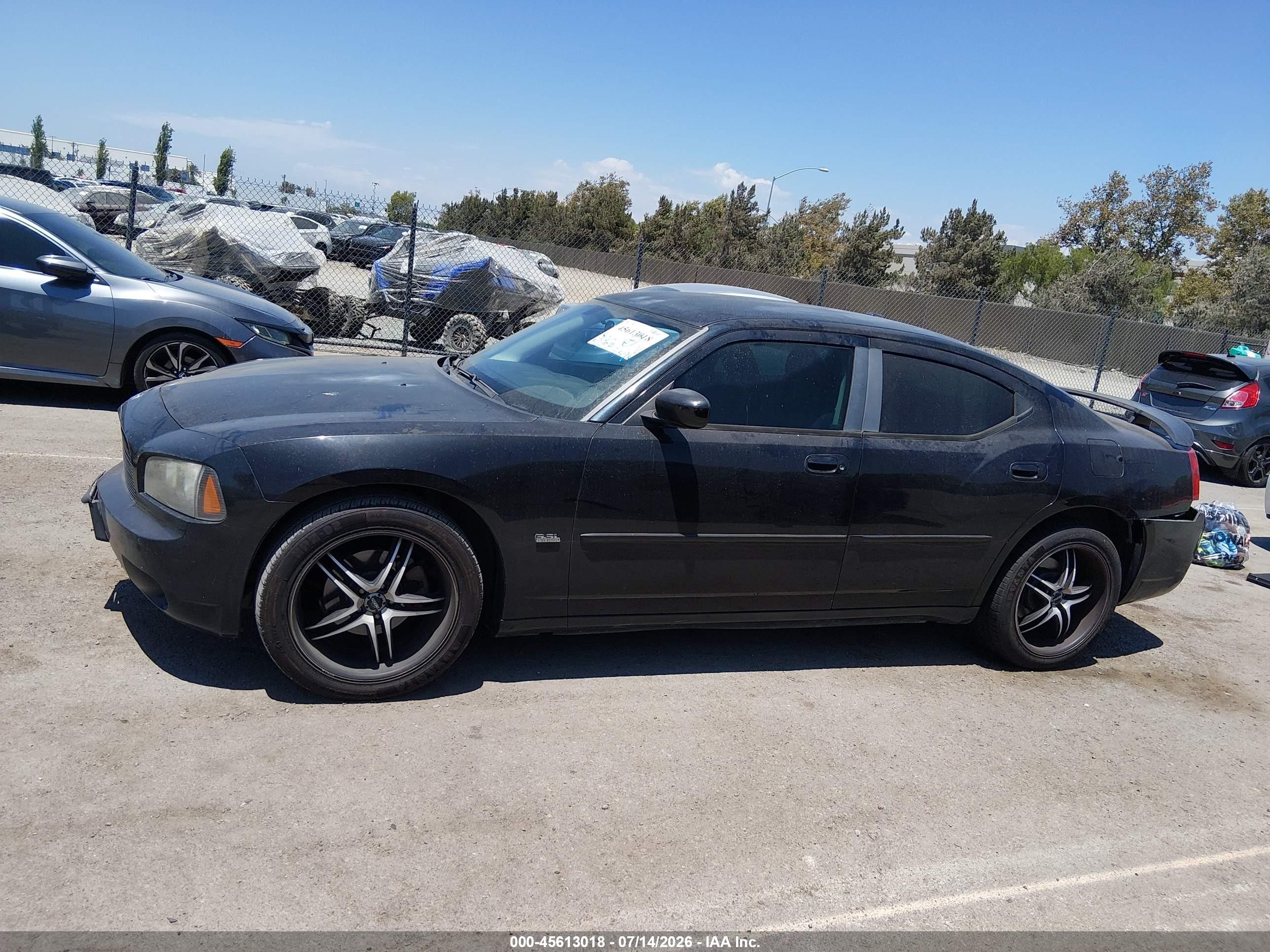 2010 Dodge Charger Sxt Черный vin: 2B3CA3CV8AH188266