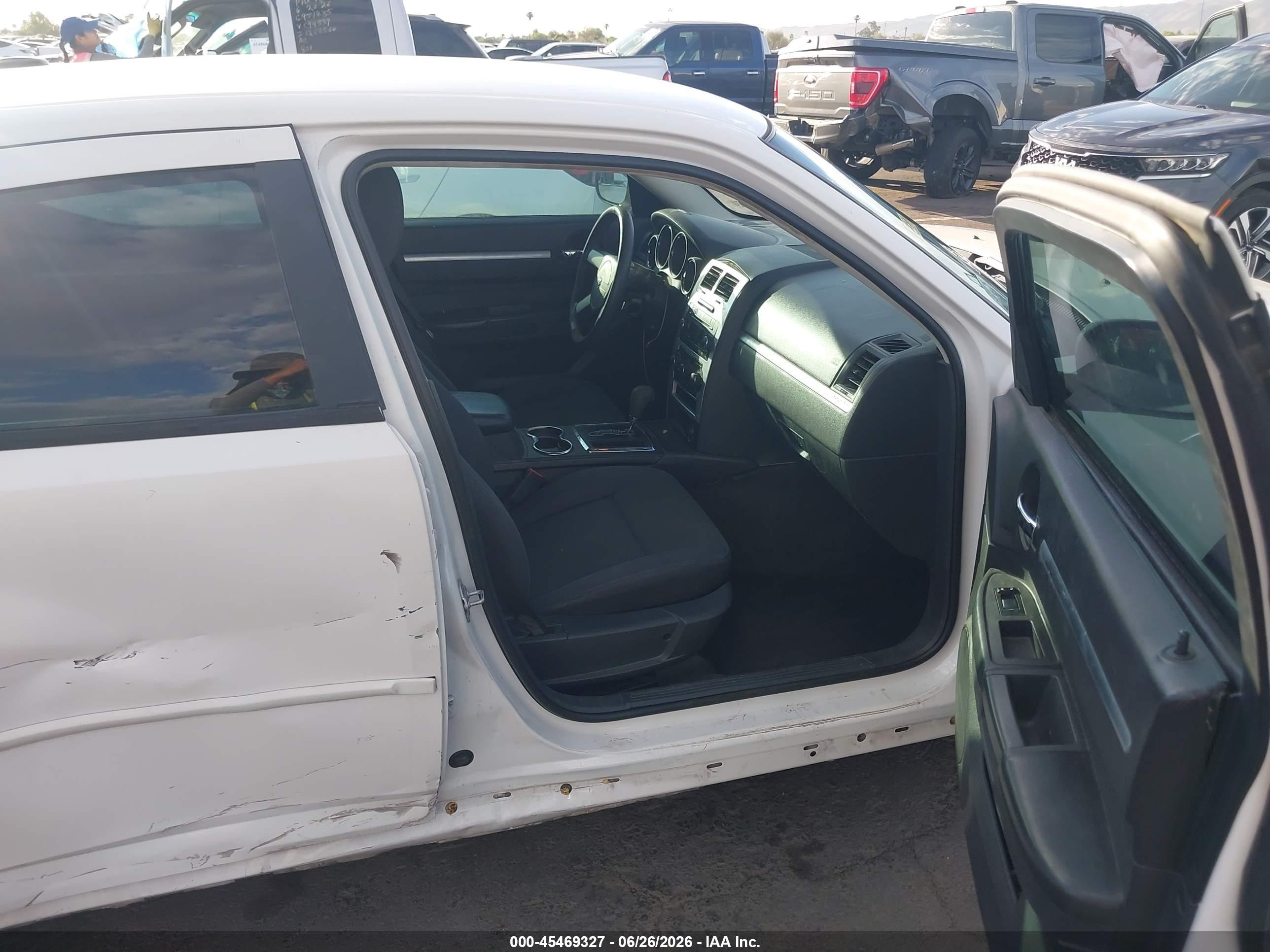 2010 Dodge Charger Sxt White vin: 2B3CA3CV8AH212047
