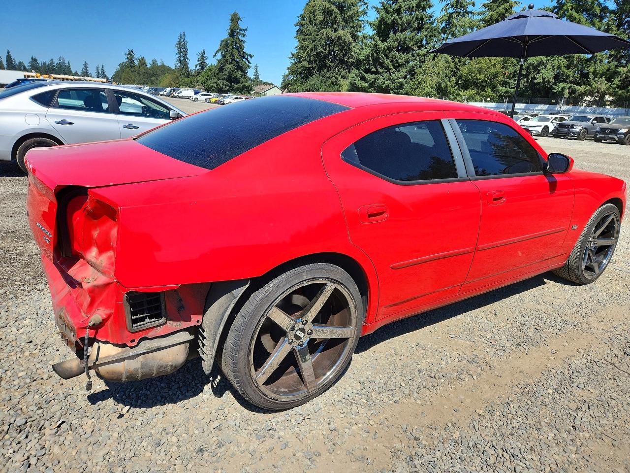 2010 Dodge Charger Sxt Red vin: 2B3CA3CV8AH253617