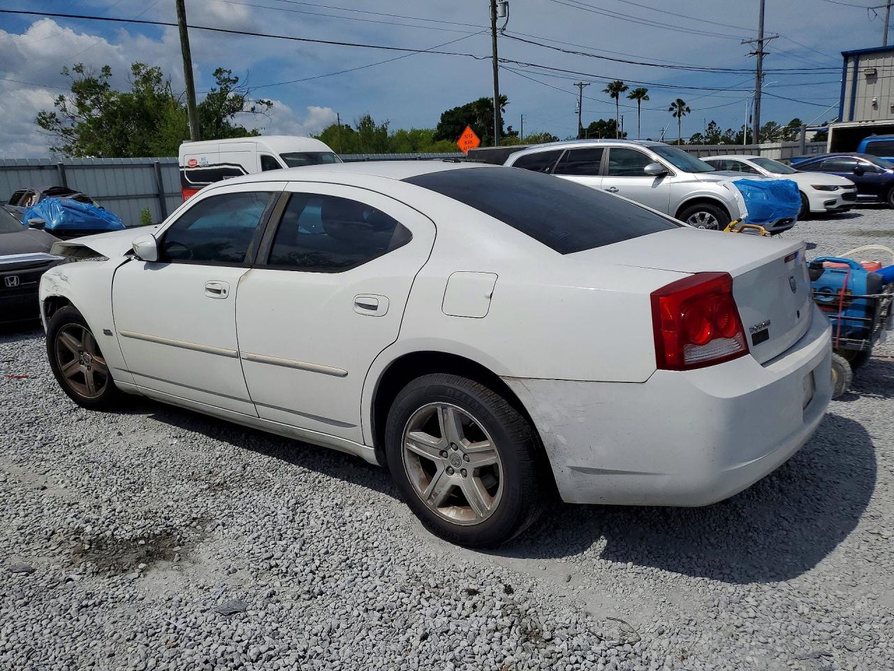 2010 Dodge Charger Sxt White vin: 2B3CA3CV8AH257229