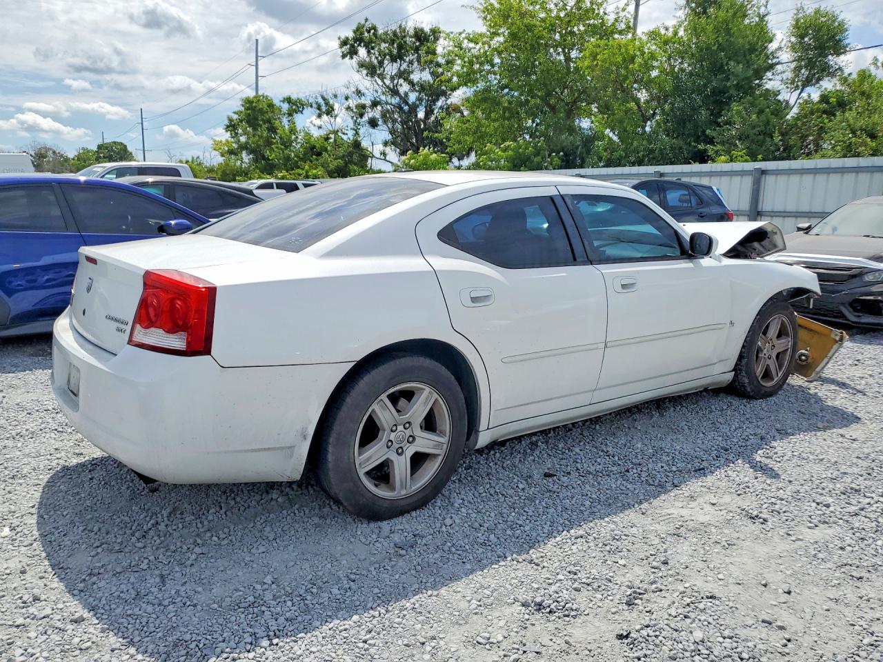 2010 Dodge Charger Sxt White vin: 2B3CA3CV8AH257229