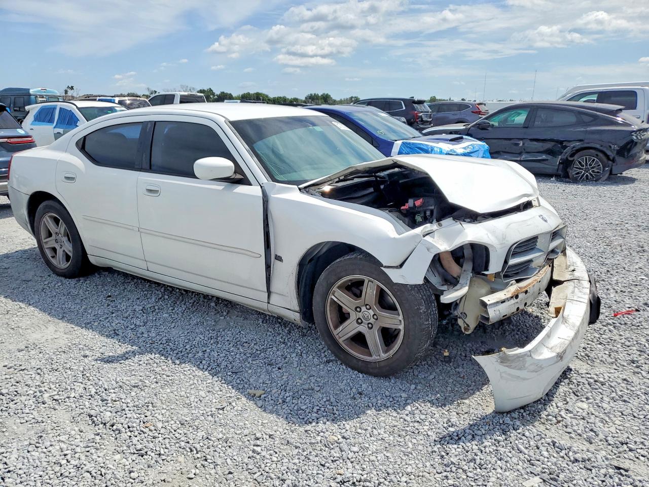 2010 Dodge Charger Sxt White vin: 2B3CA3CV8AH257229