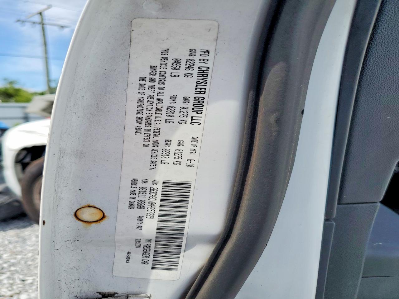 2010 Dodge Charger Sxt White vin: 2B3CA3CV8AH257229