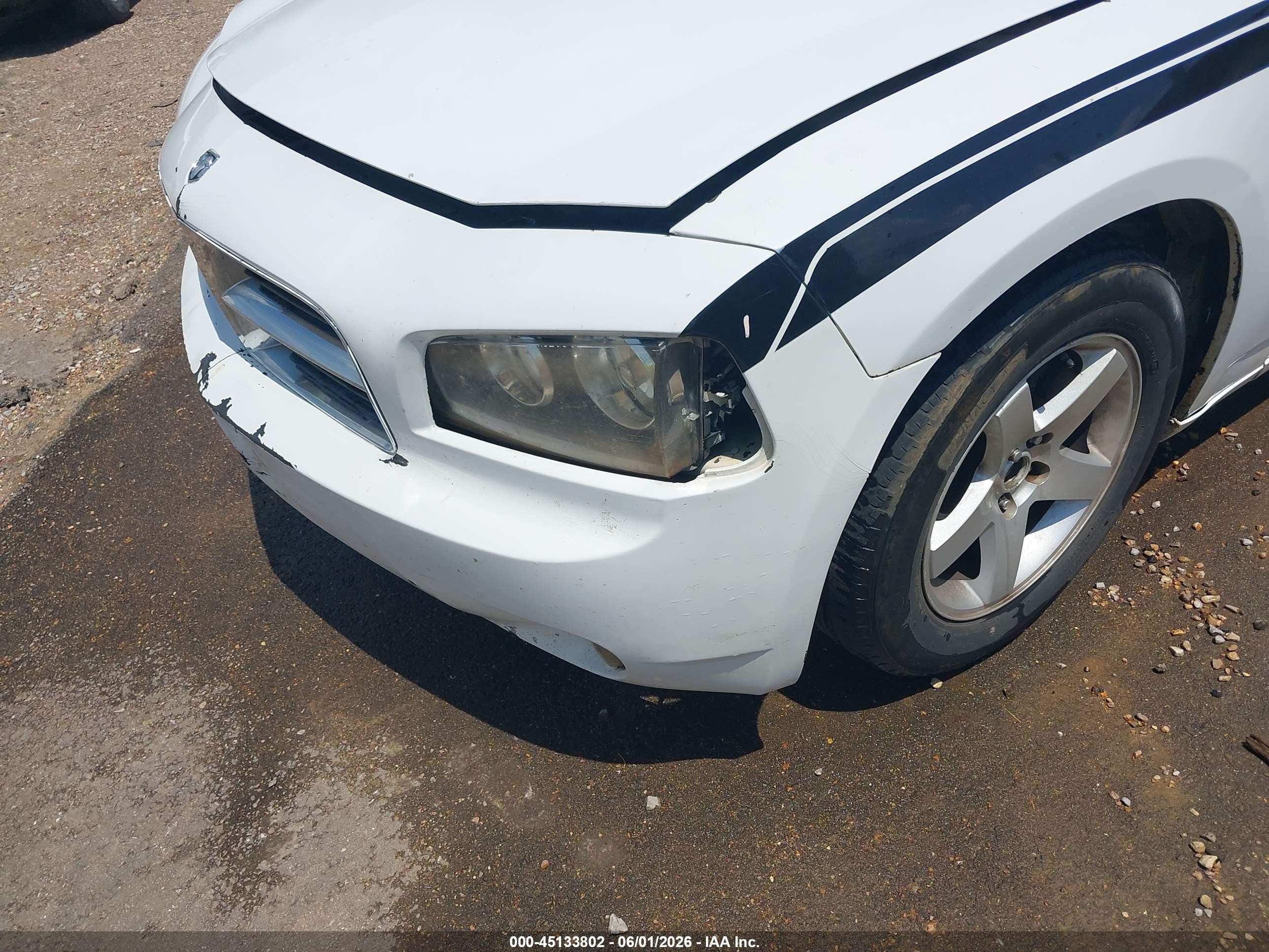 2010 Dodge Charger Sxt White vin: 2B3CA3CV8AH294328
