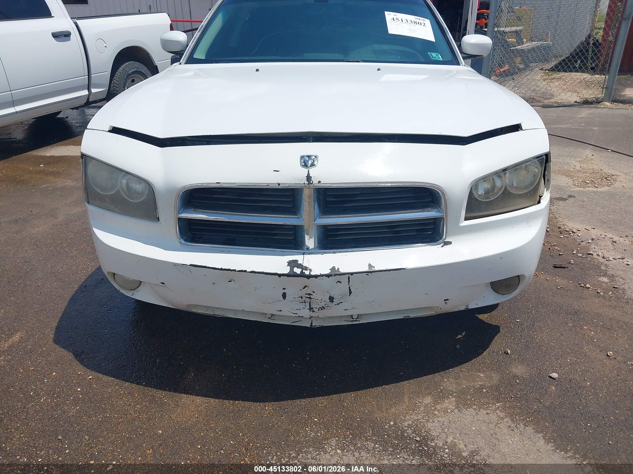 2010 Dodge Charger Sxt White vin: 2B3CA3CV8AH294328