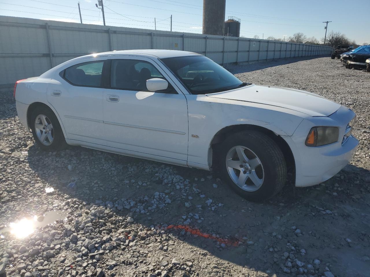 2010 Dodge Charger Sxt White vin: 2B3CA3CV8AH305554