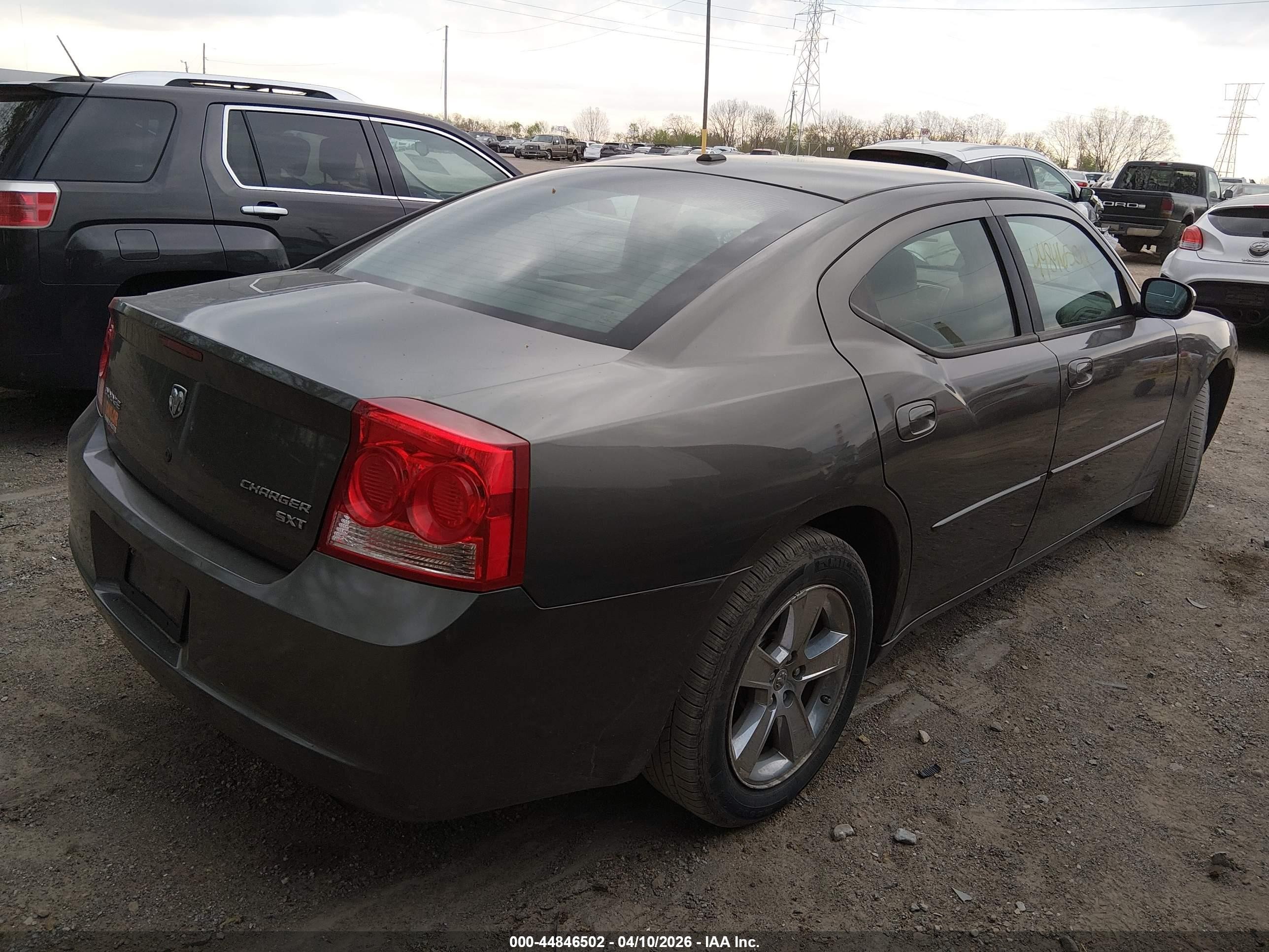 2010 Dodge Charger Sxt Gray vin: 2B3CA3CV9AH140839