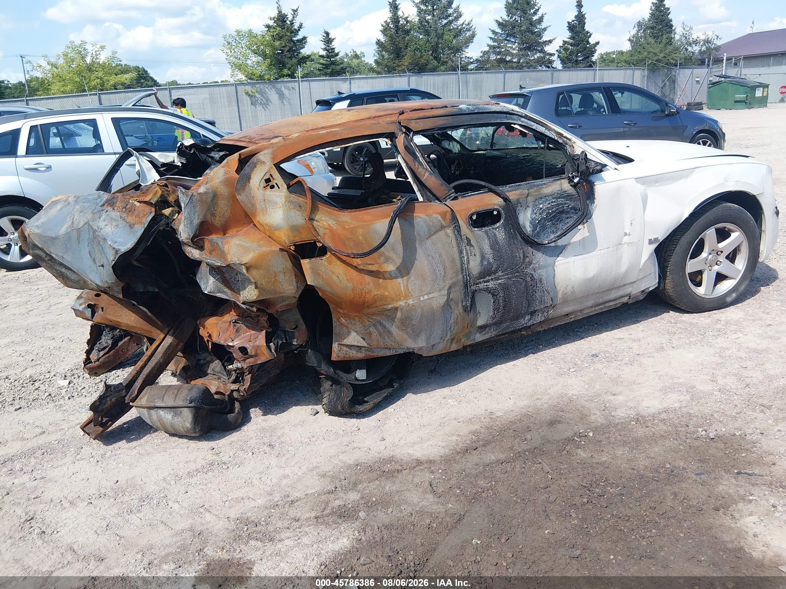 2010 Dodge Charger Sxt Белый vin: 2B3CA3CV9AH229200
