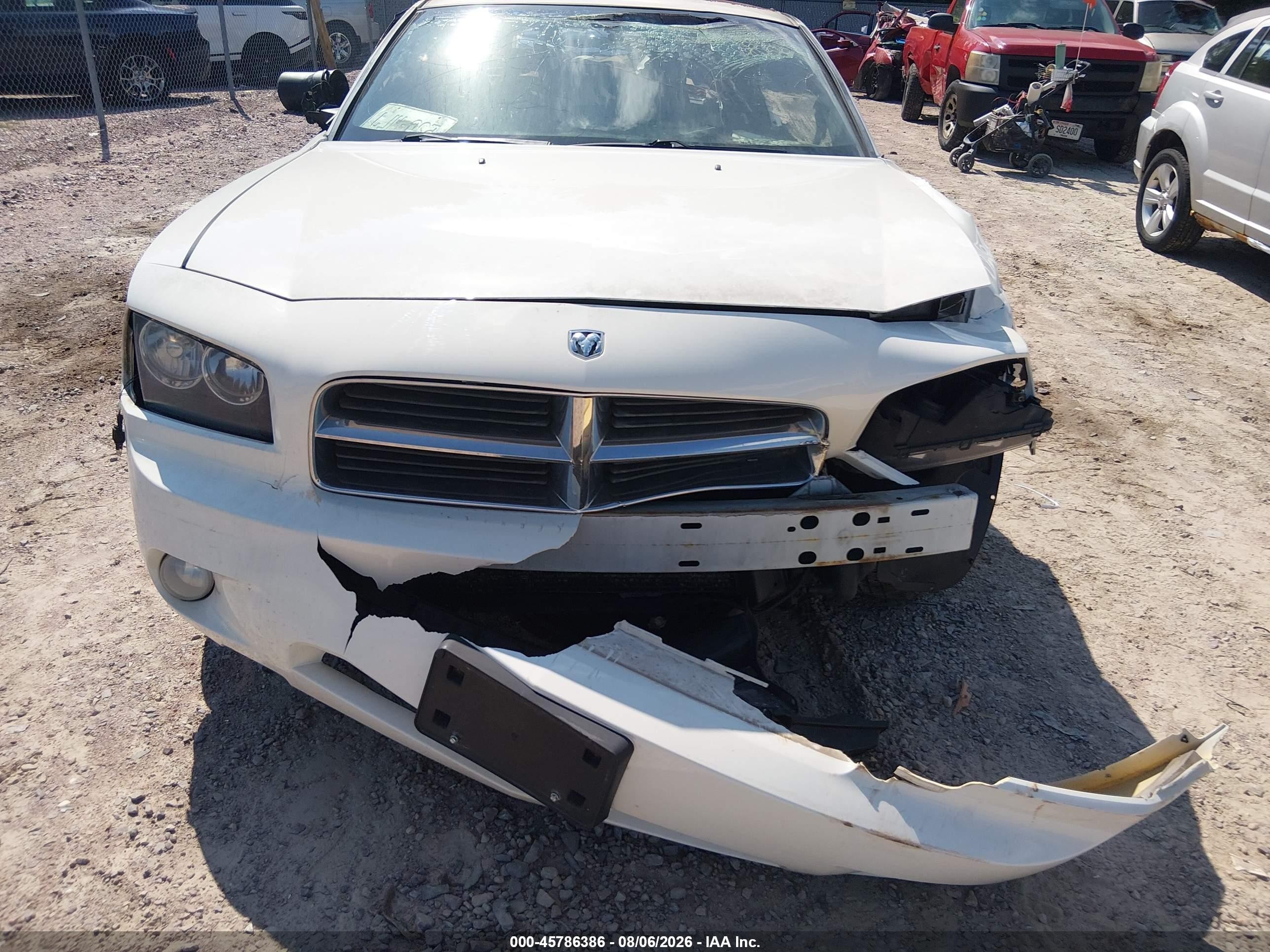 2010 Dodge Charger Sxt Белый vin: 2B3CA3CV9AH229200