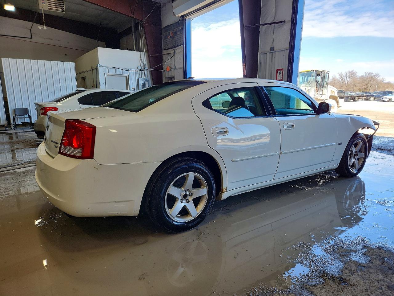 2010 Dodge Charger Sxt White vin: 2B3CA3CVXAH100477
