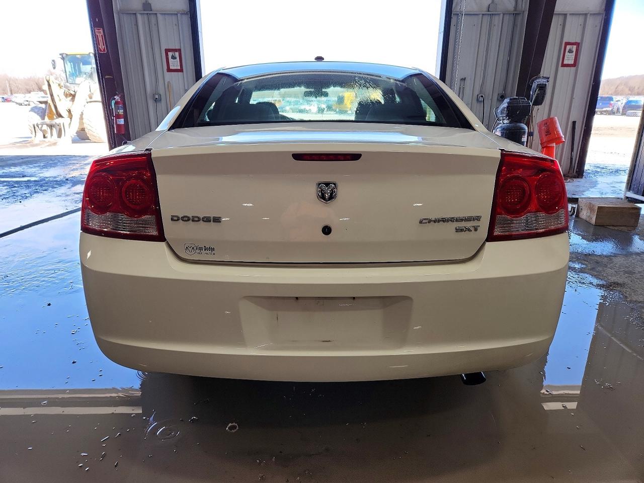 2010 Dodge Charger Sxt White vin: 2B3CA3CVXAH100477
