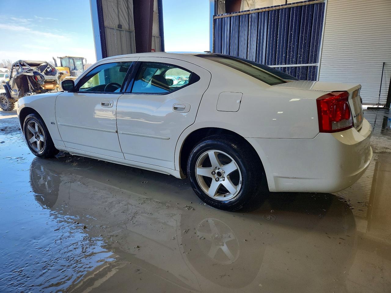 2010 Dodge Charger Sxt White vin: 2B3CA3CVXAH100477