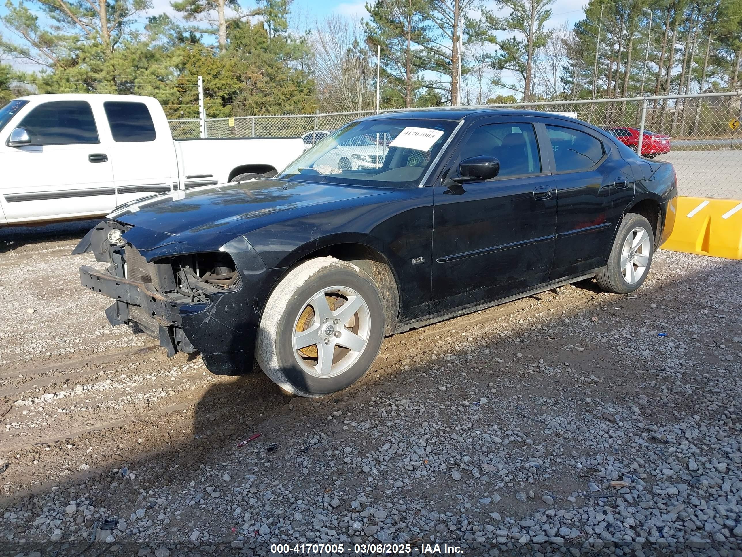 2010 Dodge Charger Sxt Black vin: 2B3CA3CVXAH140476