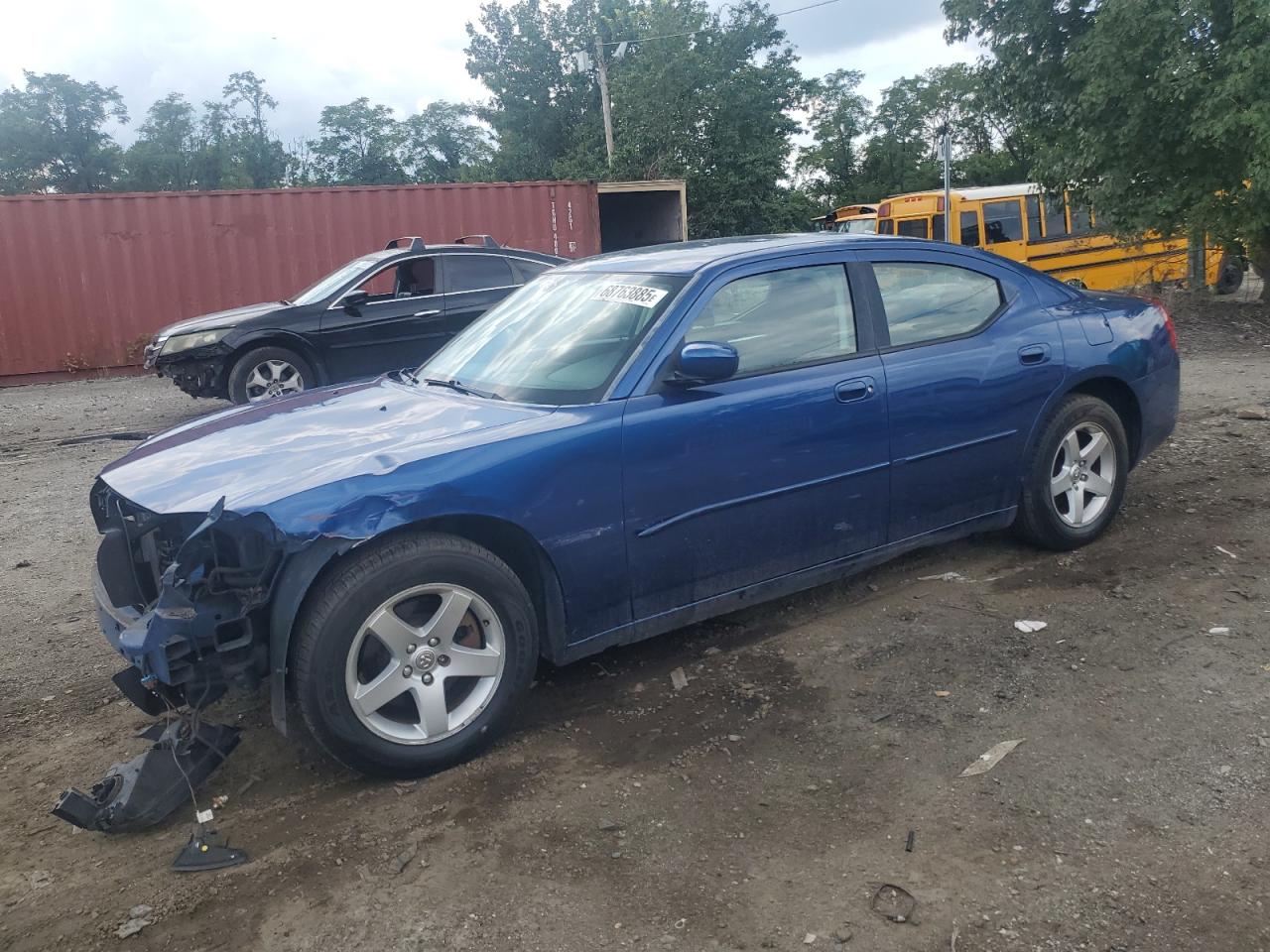 2010 Dodge Charger Sxt Blue vin: 2B3CA3CVXAH145399