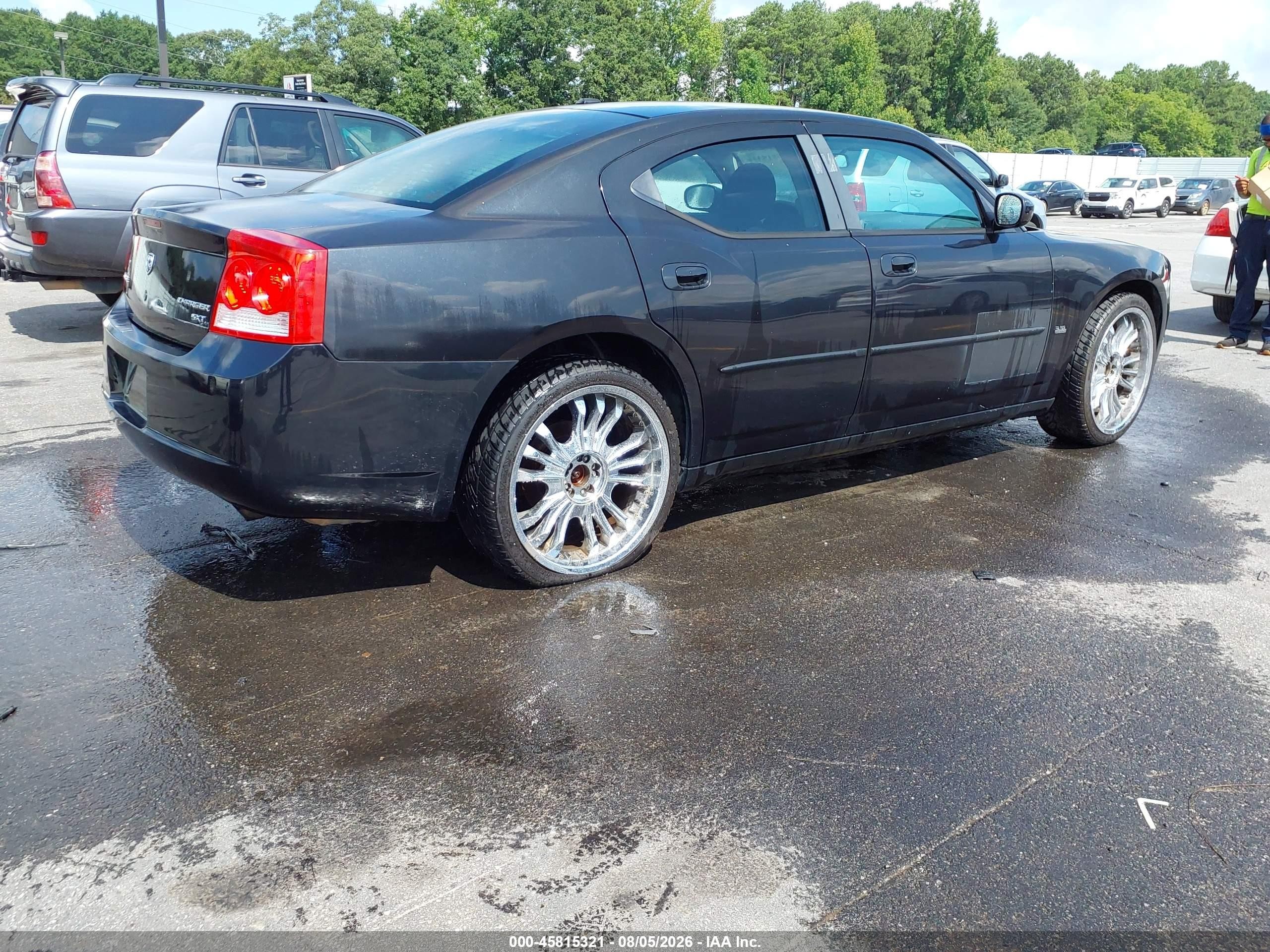 2010 Dodge Charger Sxt Черный vin: 2B3CA3CVXAH196336