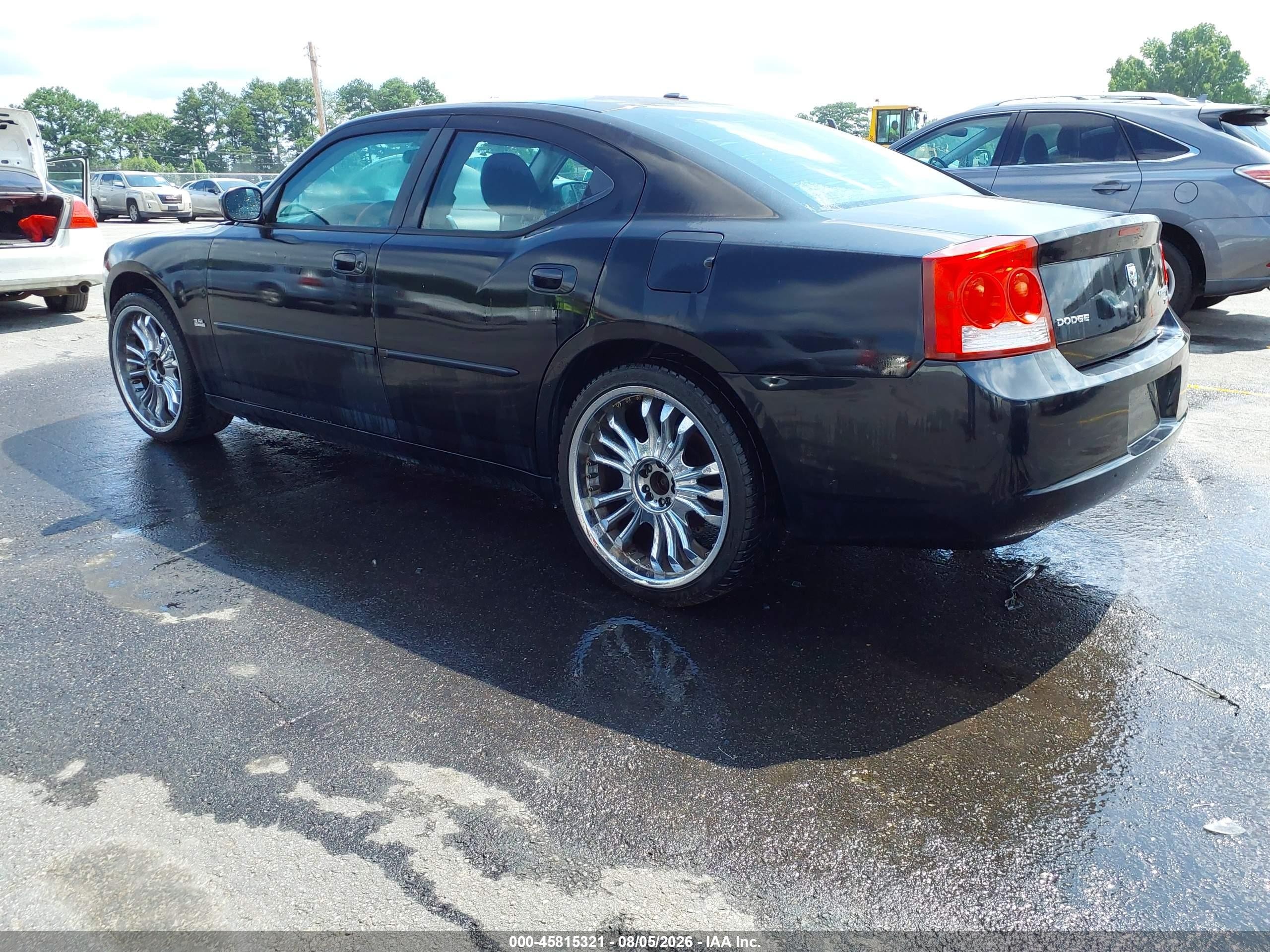2010 Dodge Charger Sxt Черный vin: 2B3CA3CVXAH196336