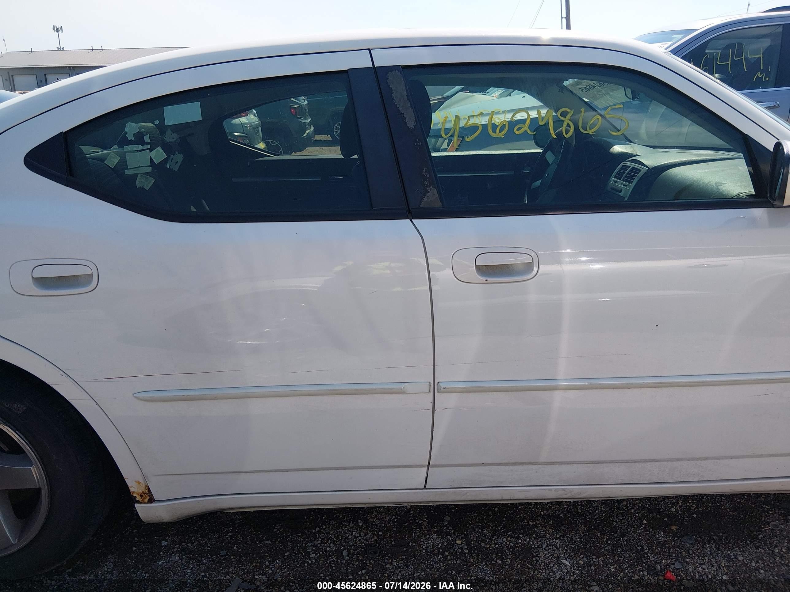 2010 Dodge Charger Sxt Белый vin: 2B3CA3CVXAH228931