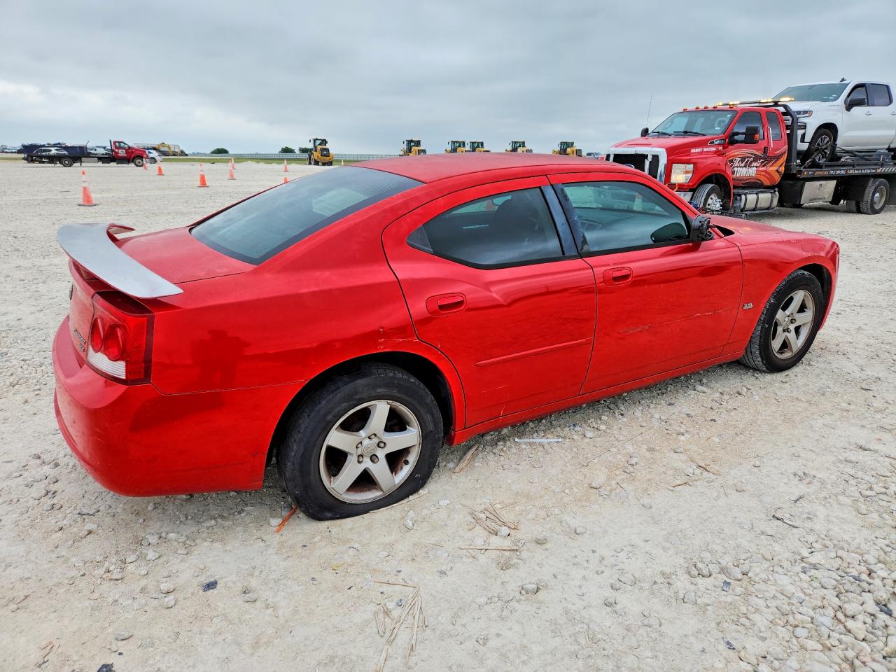 2010 Dodge Charger Sxt Red vin: 2B3CA3CVXAH253621
