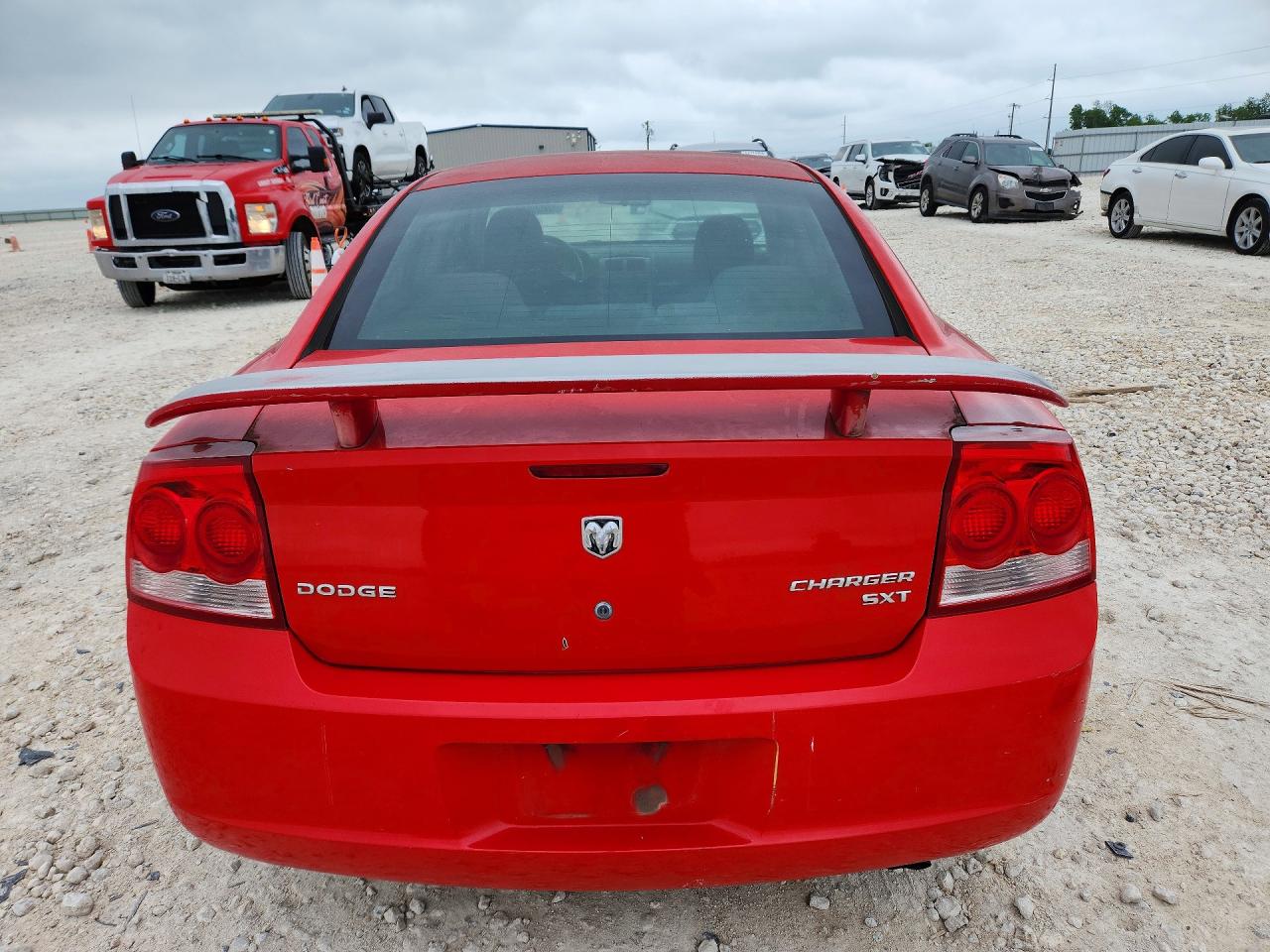 2010 Dodge Charger Sxt Red vin: 2B3CA3CVXAH253621