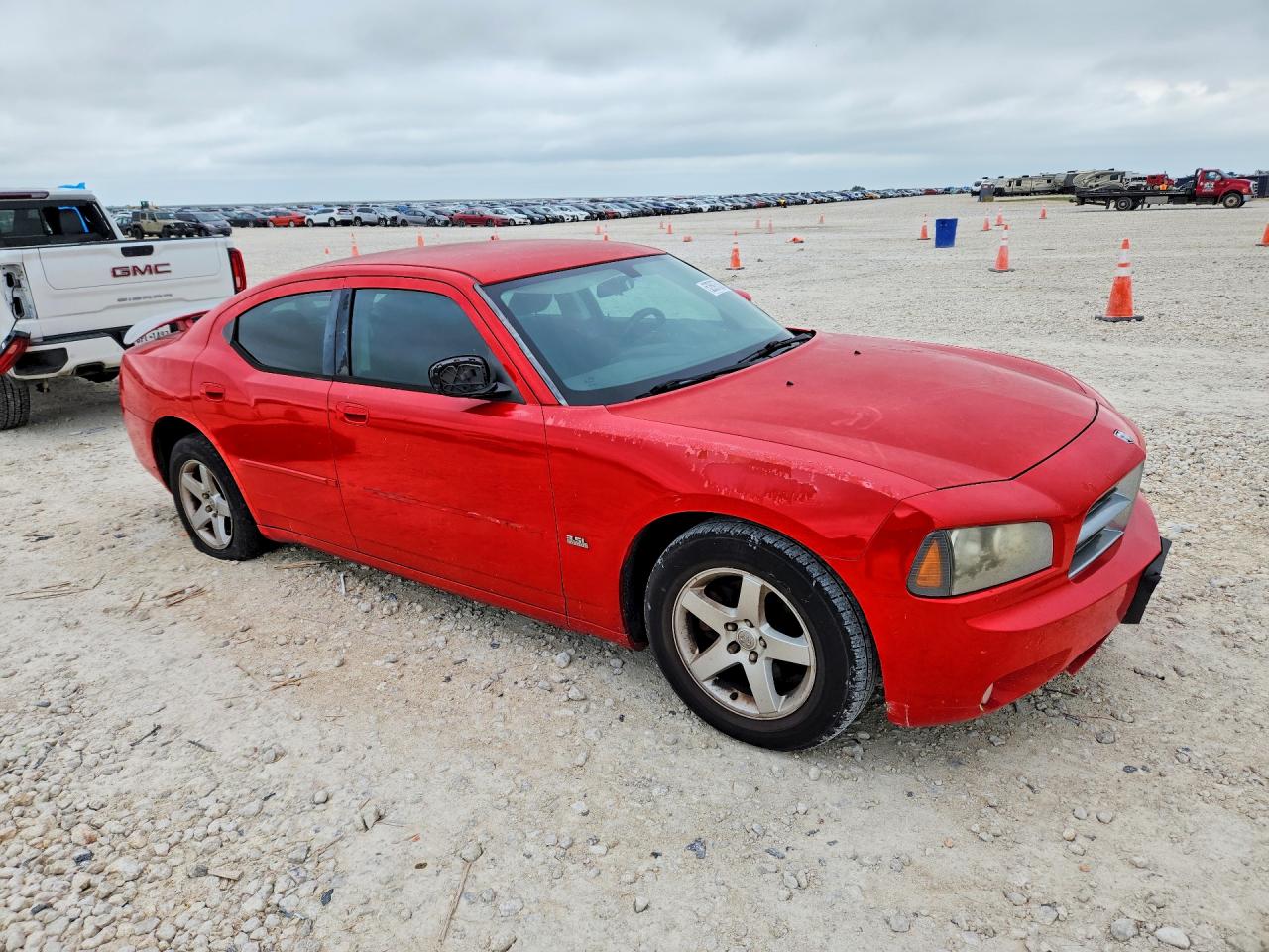 2010 Dodge Charger Sxt Red vin: 2B3CA3CVXAH253621