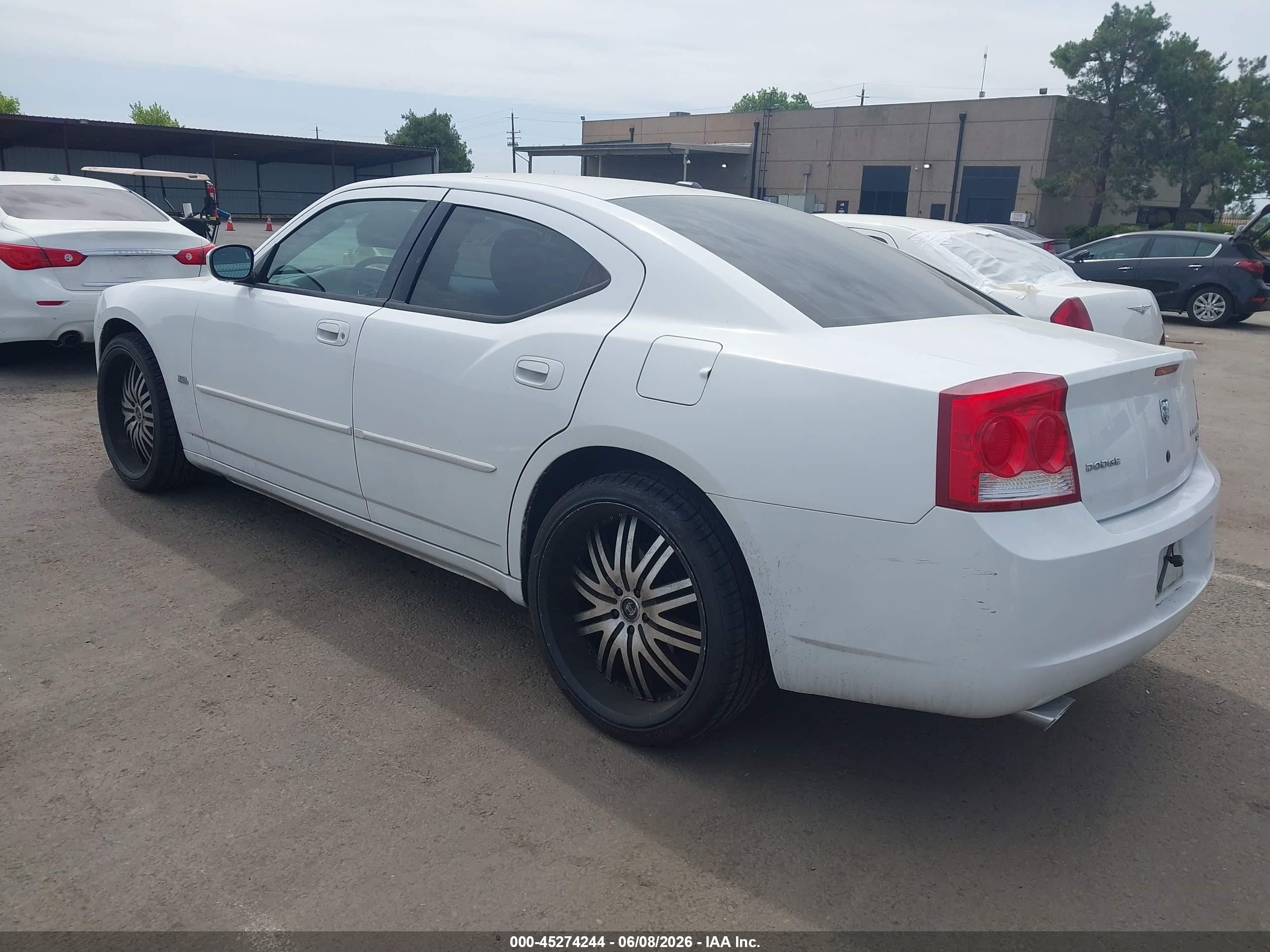 2010 Dodge Charger Sxt White vin: 2B3CA3CVXAH273688
