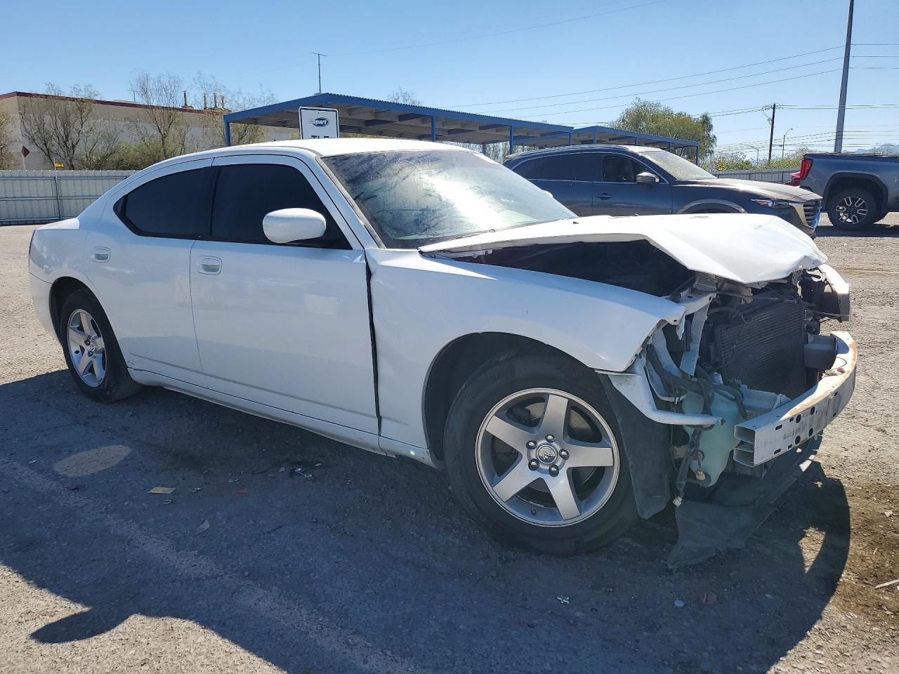 2010 Dodge Charger Белый vin: 2B3CA4CD1AH275794