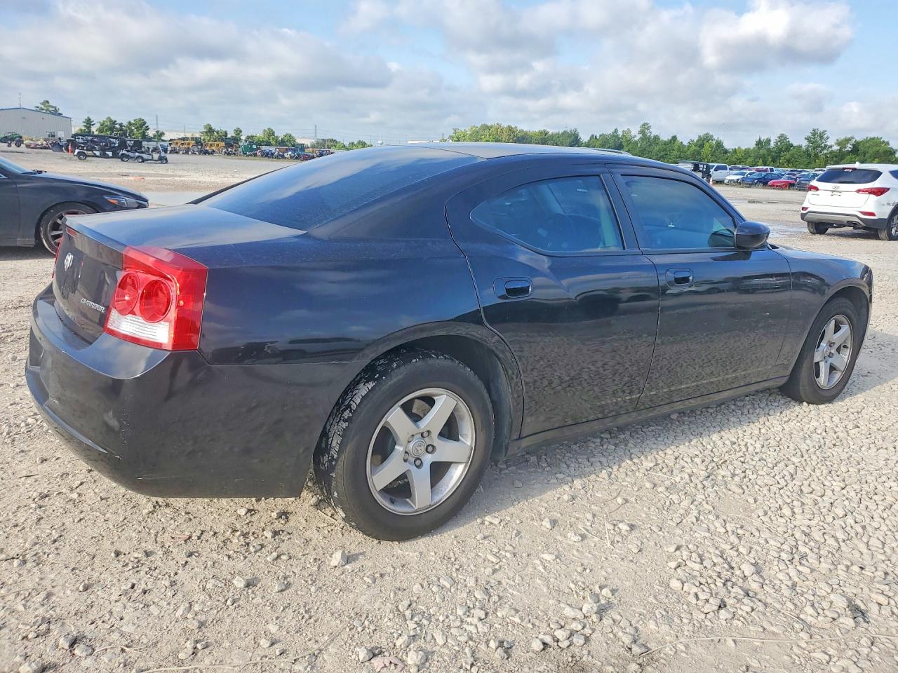 2010 Dodge Charger Black vin: 2B3CA4CD2AH120073