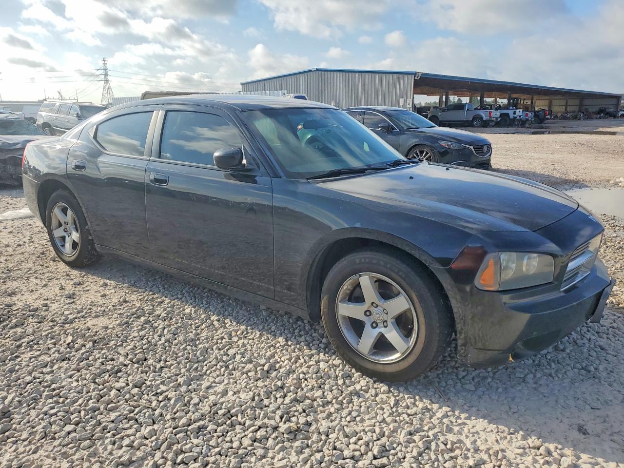 2010 Dodge Charger Black vin: 2B3CA4CD2AH120073