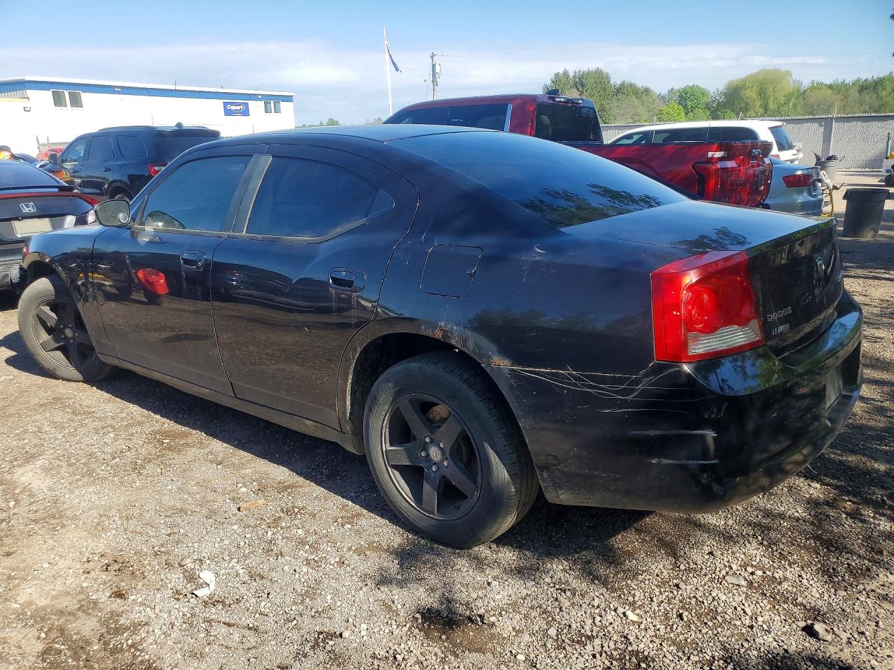 2010 Dodge Charger Black vin: 2B3CA4CD4AH141622