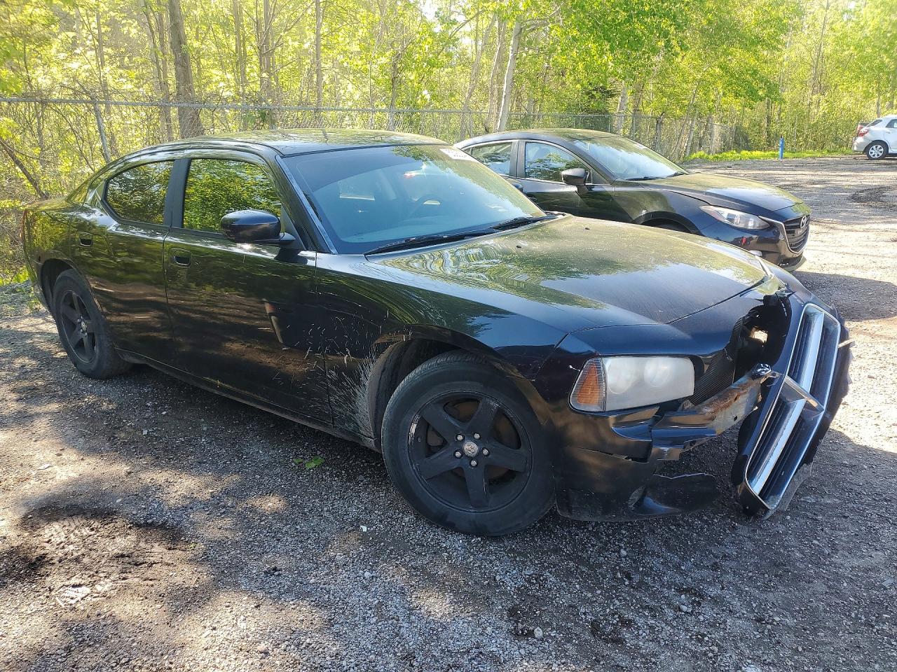 2010 Dodge Charger Black vin: 2B3CA4CD4AH141622