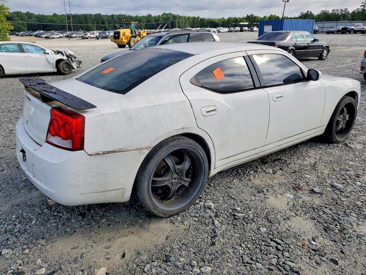 2010 Dodge Charger White vin: 2B3CA4CD5AH134405