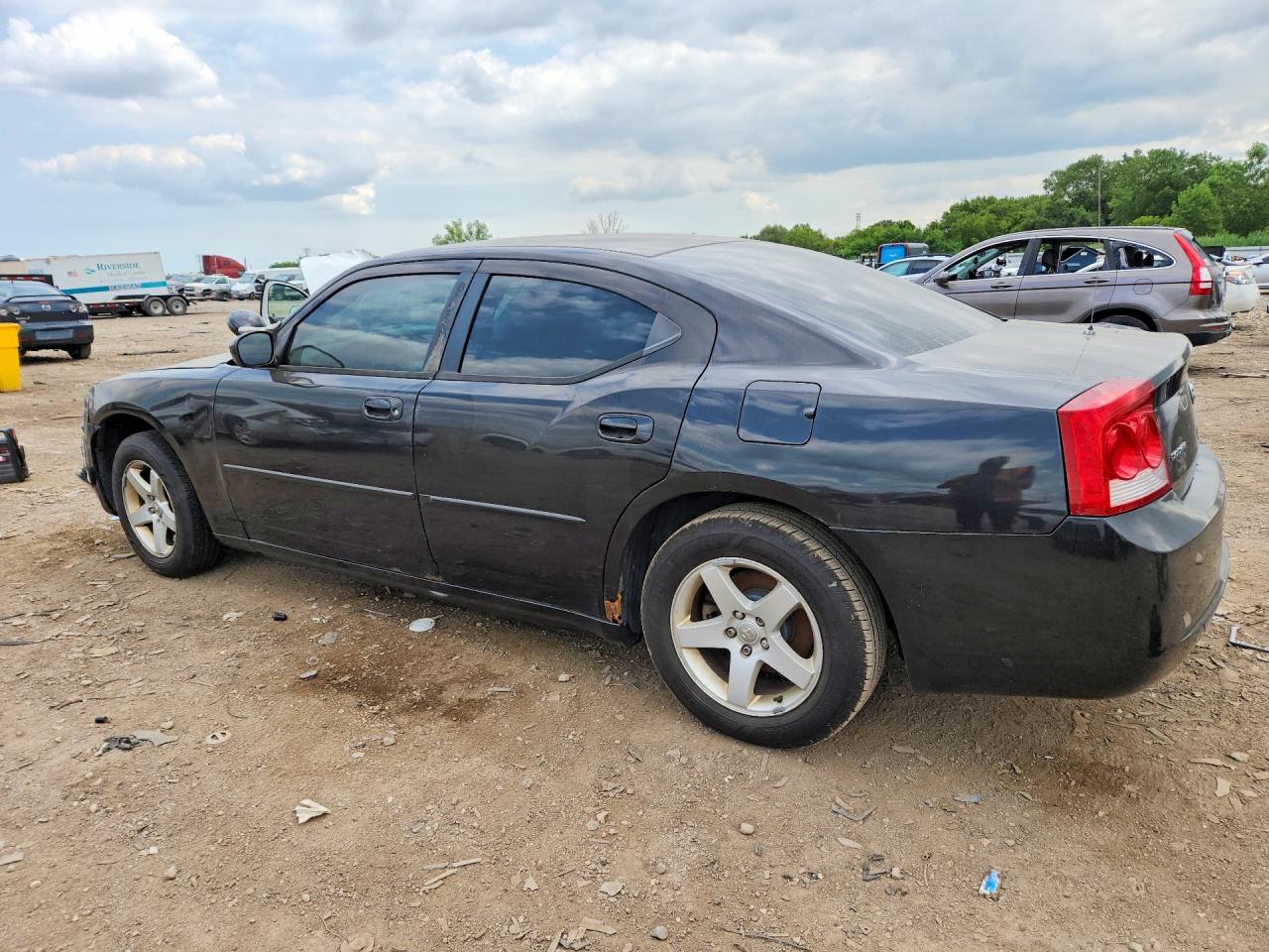 2010 Dodge Charger Black vin: 2B3CA4CD7AH305882
