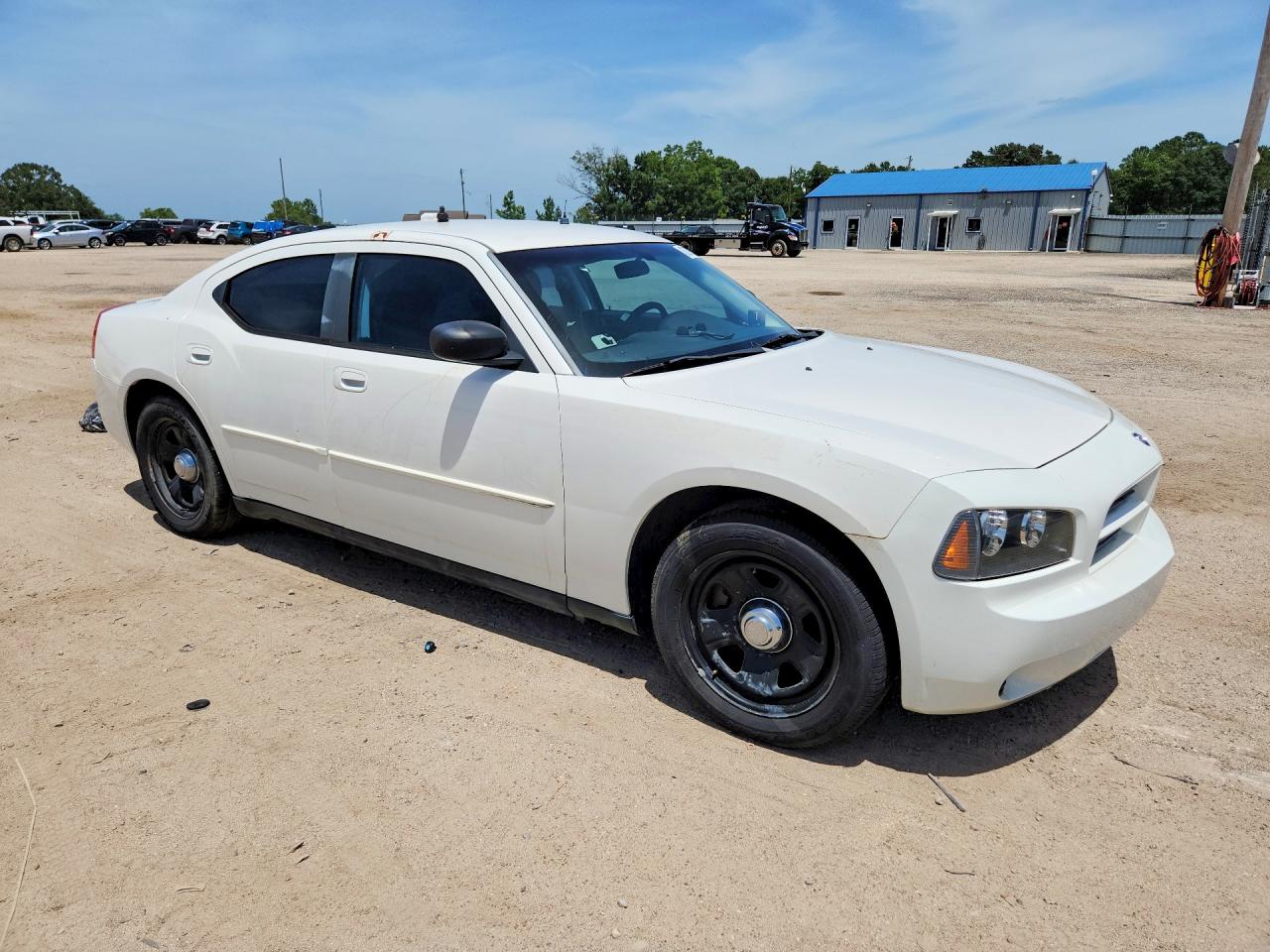 2010 Dodge Charger White vin: 2B3CA4CT1AH182264