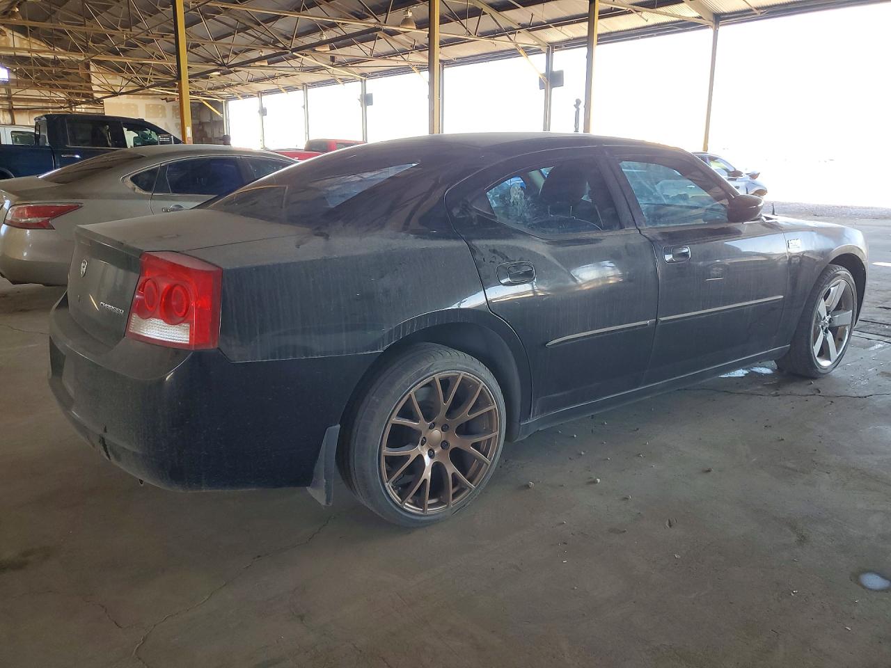 2010 Dodge Charger Black vin: 2B3CA4CT8AH223747
