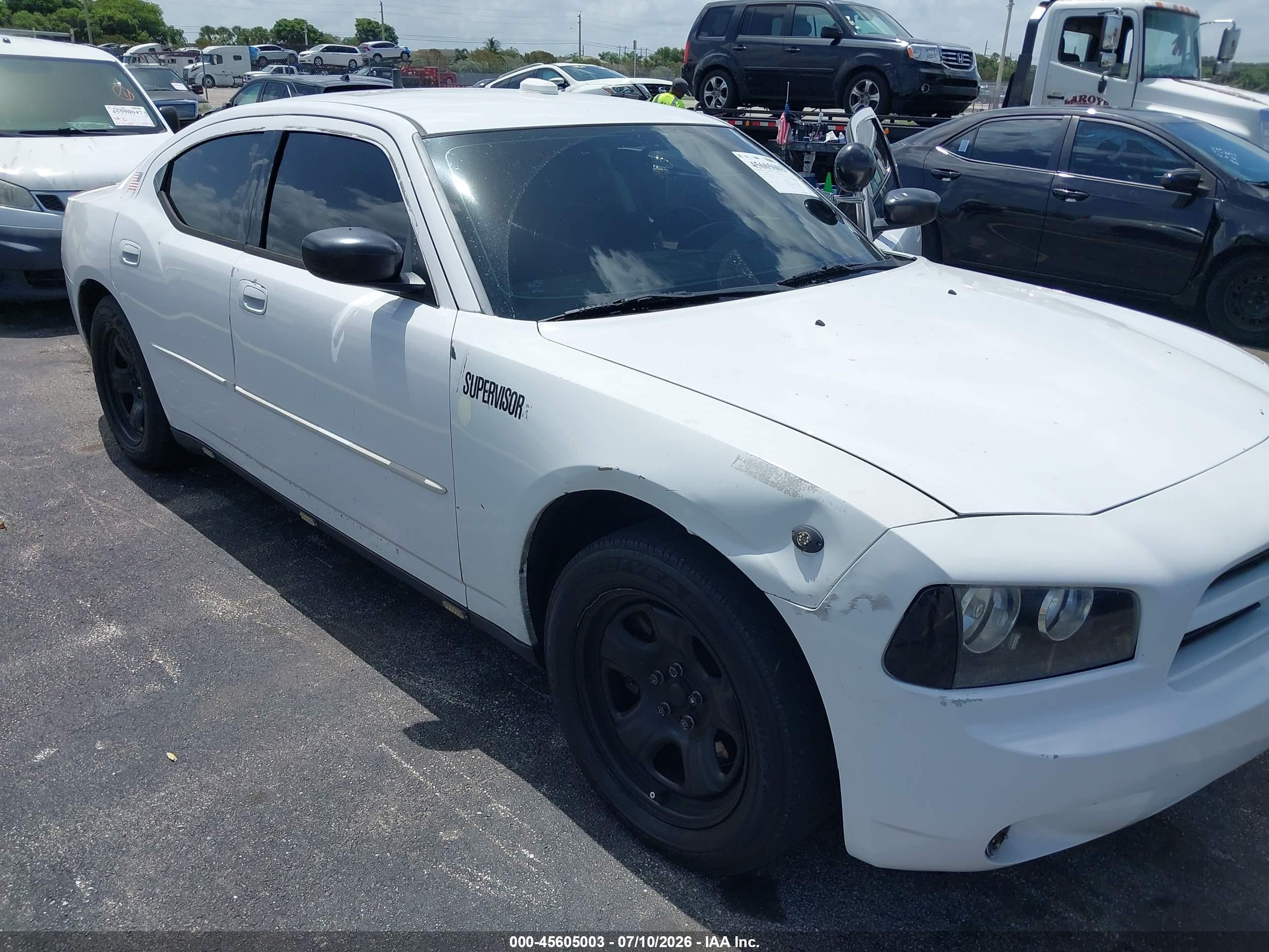 2010 Dodge Charger Белый vin: 2B3CA4CV6AH302772