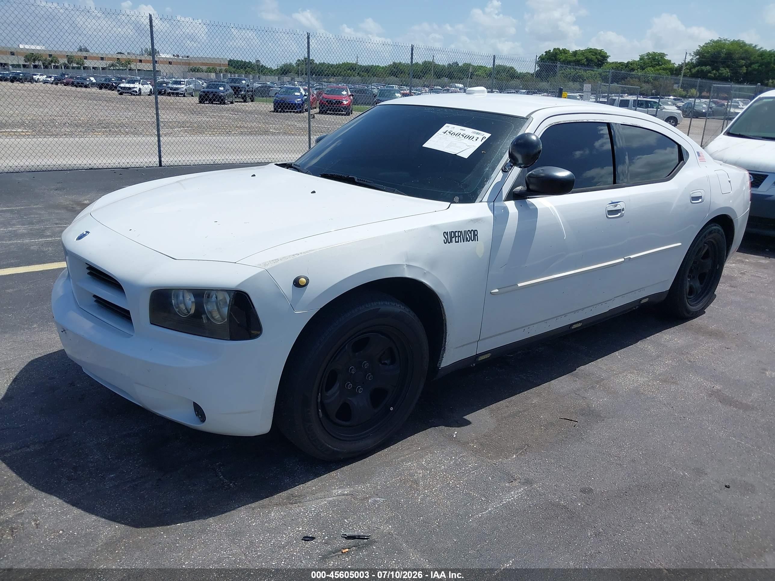 2010 Dodge Charger Белый vin: 2B3CA4CV6AH302772