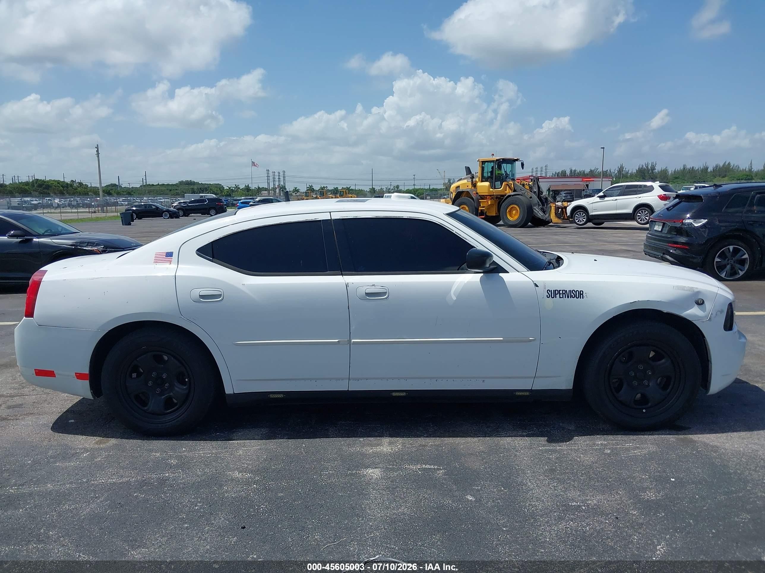 2010 Dodge Charger Белый vin: 2B3CA4CV6AH302772