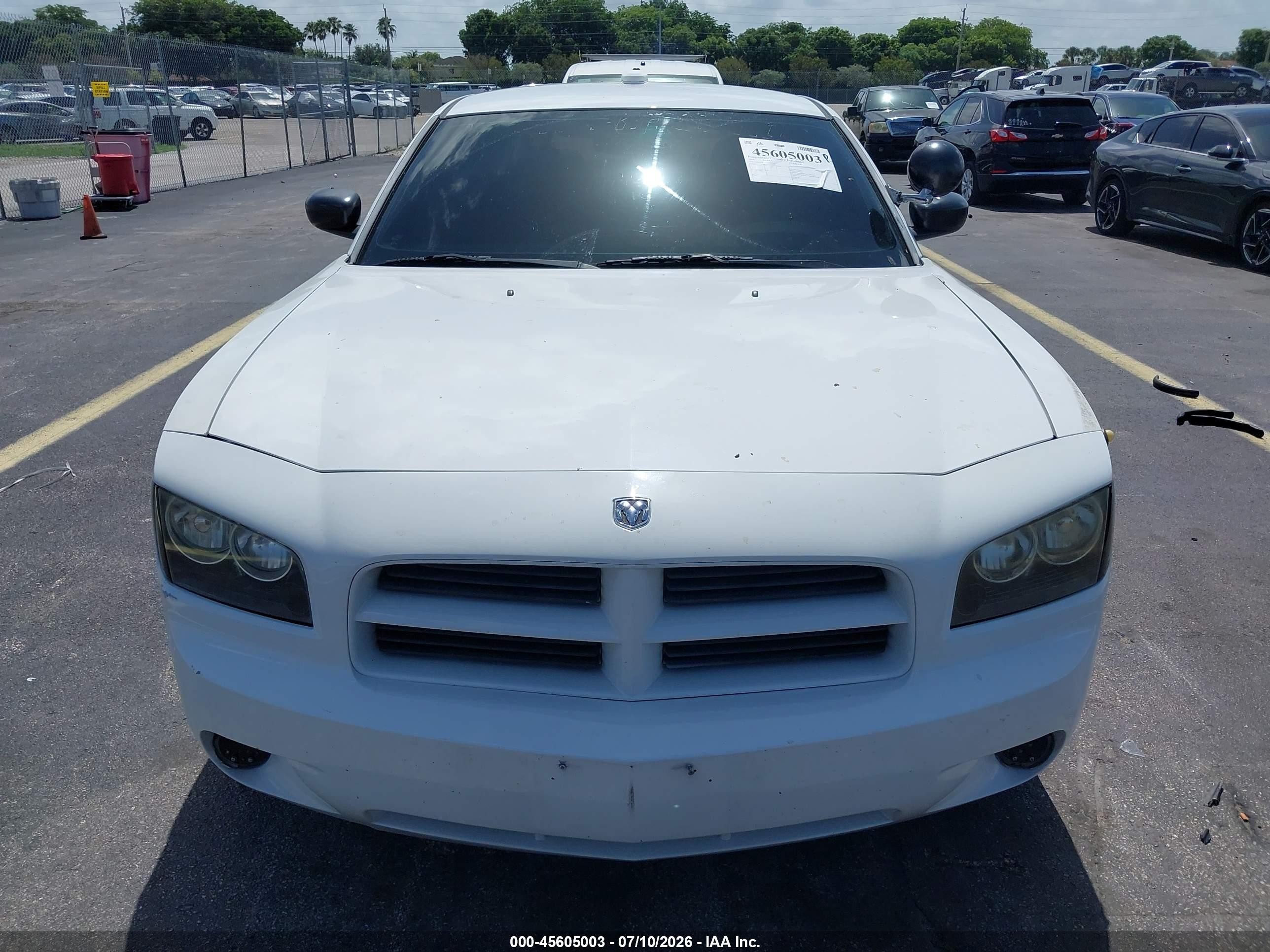 2010 Dodge Charger Белый vin: 2B3CA4CV6AH302772